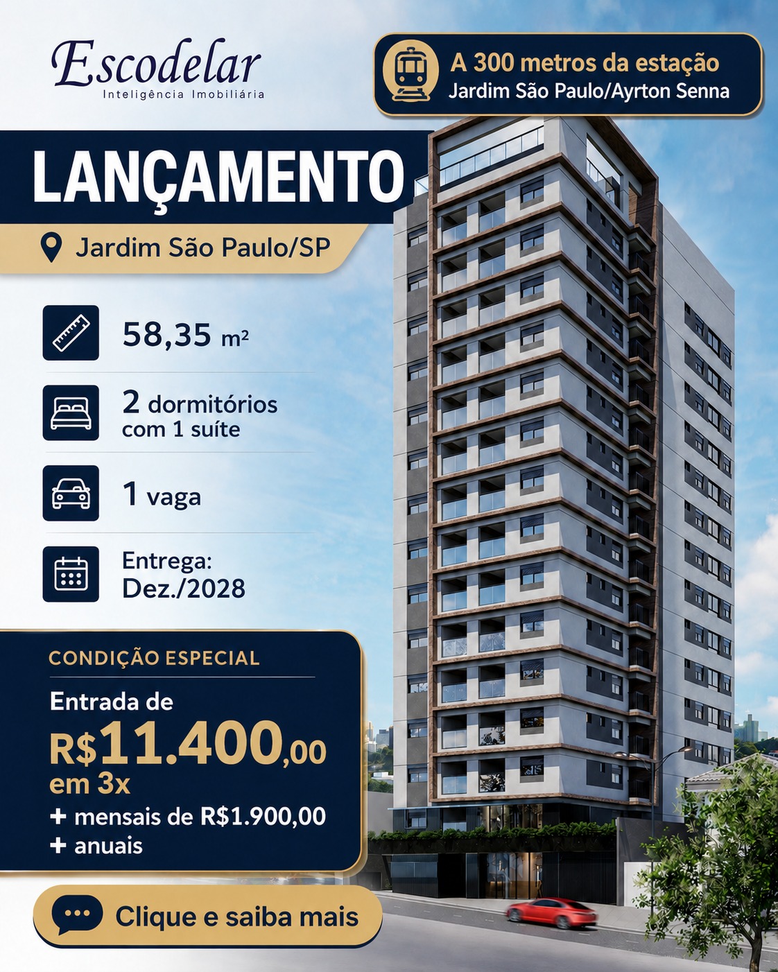 Escodelar Facebook ad: Conheça as condições