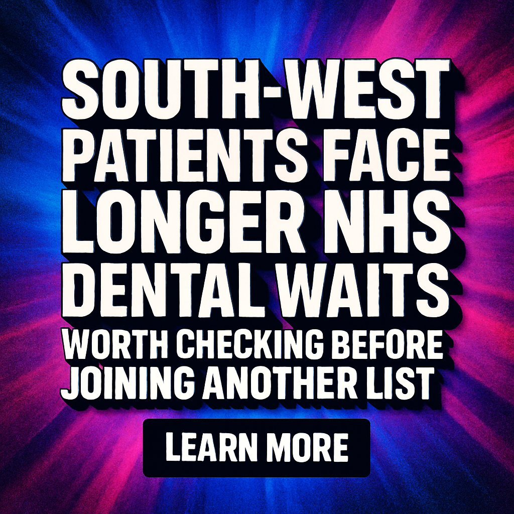 Brainy Searches Facebook ad: NHS Dental Waiting Times in England 2026: What to Expect…