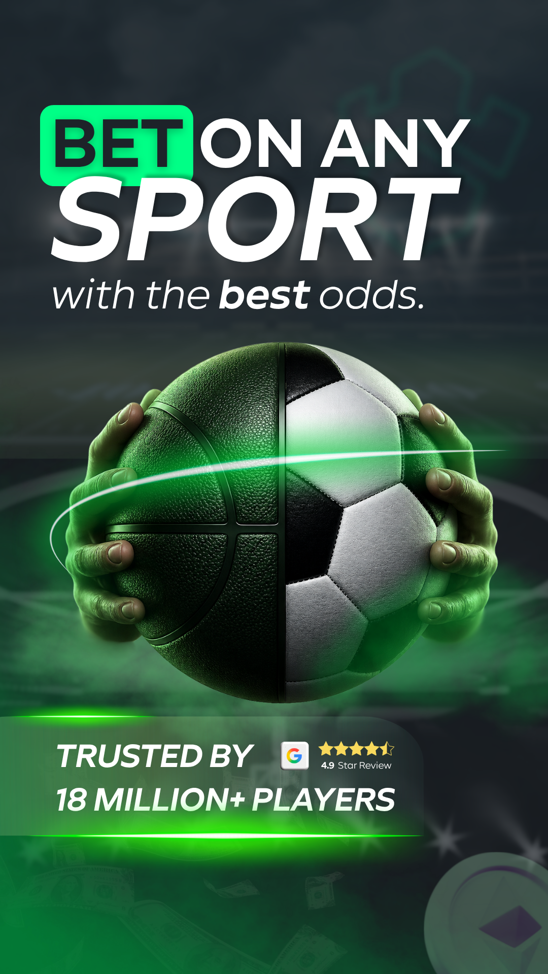 Gamdom Facebook ad