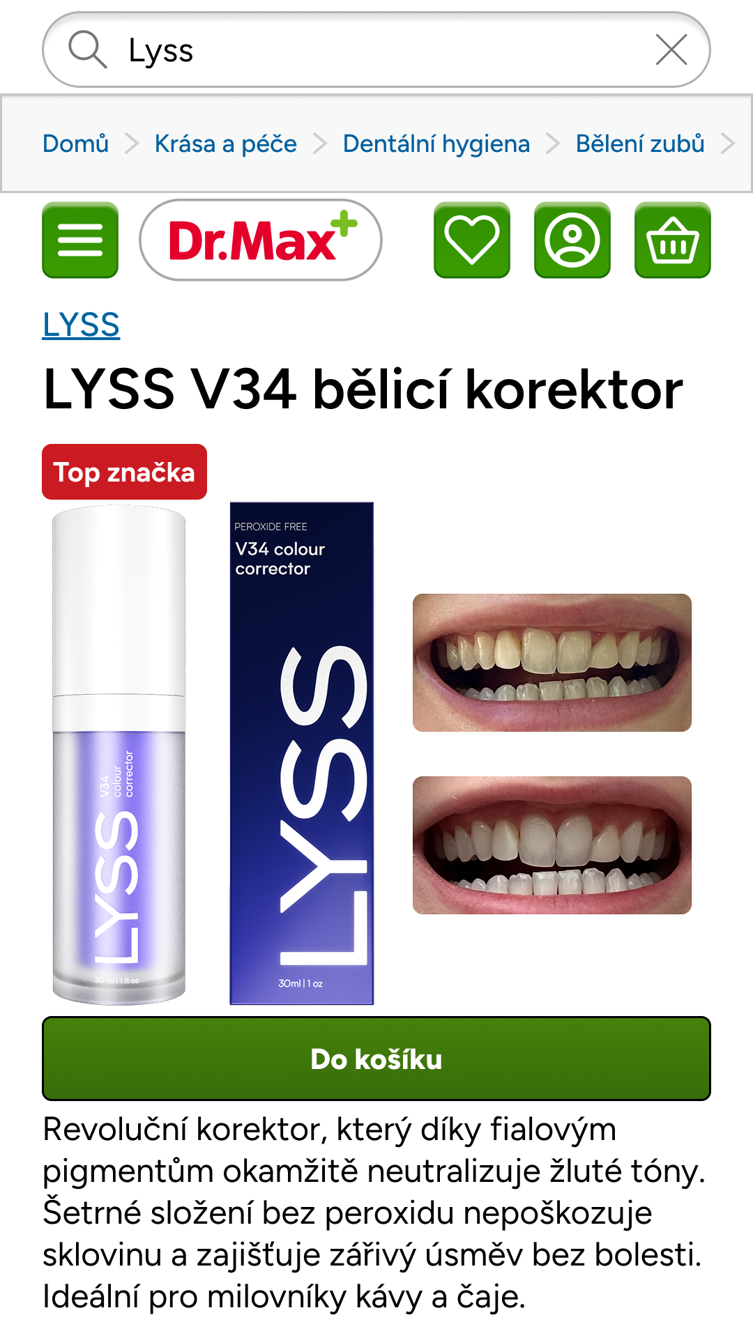 LYSS Facebook ad