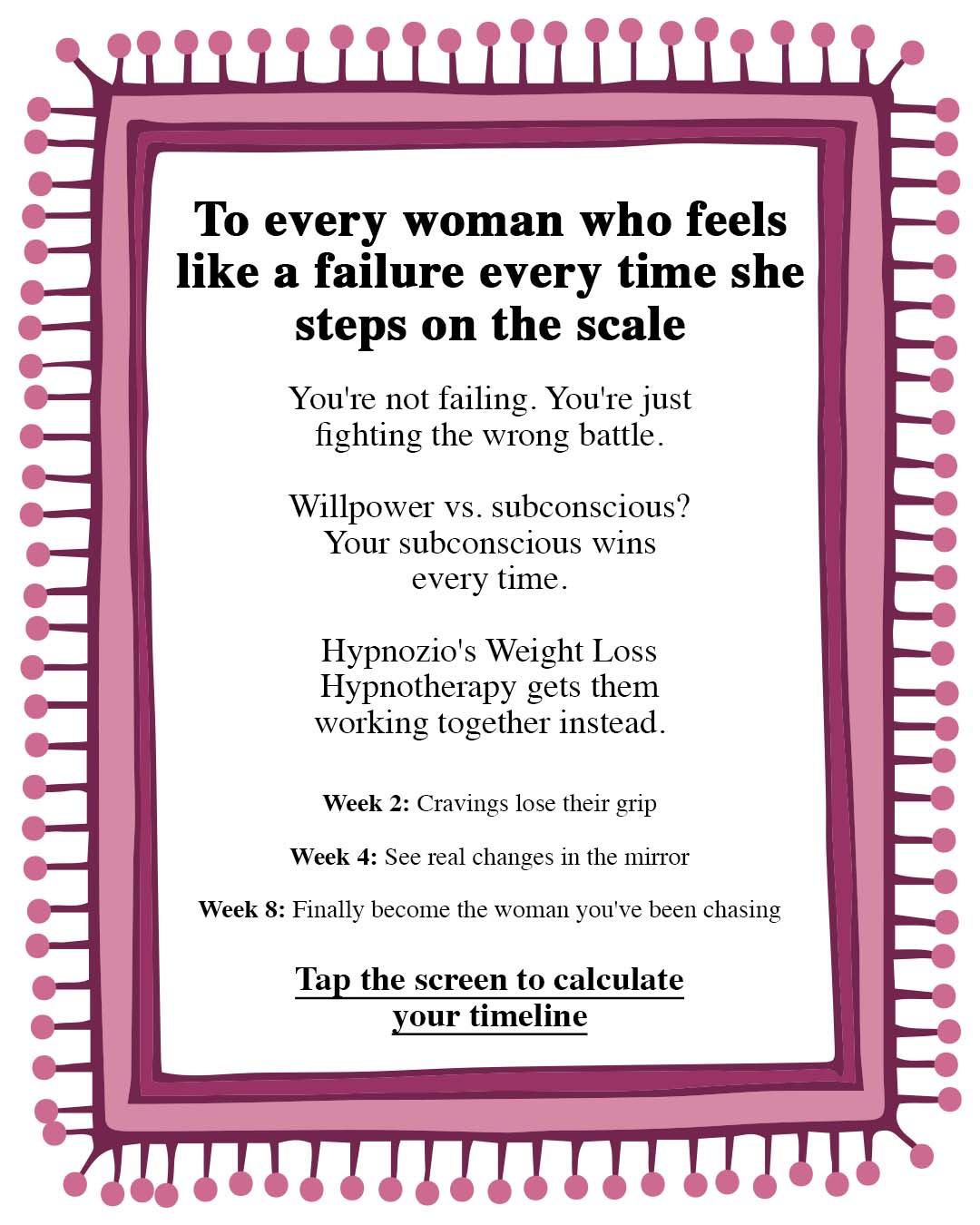 Hypnozio: power of hypnotherapy Facebook ad
