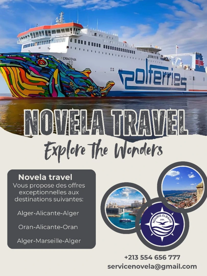 Agence Novela Travel Facebook ad: Nouris Elbahr Ferries
