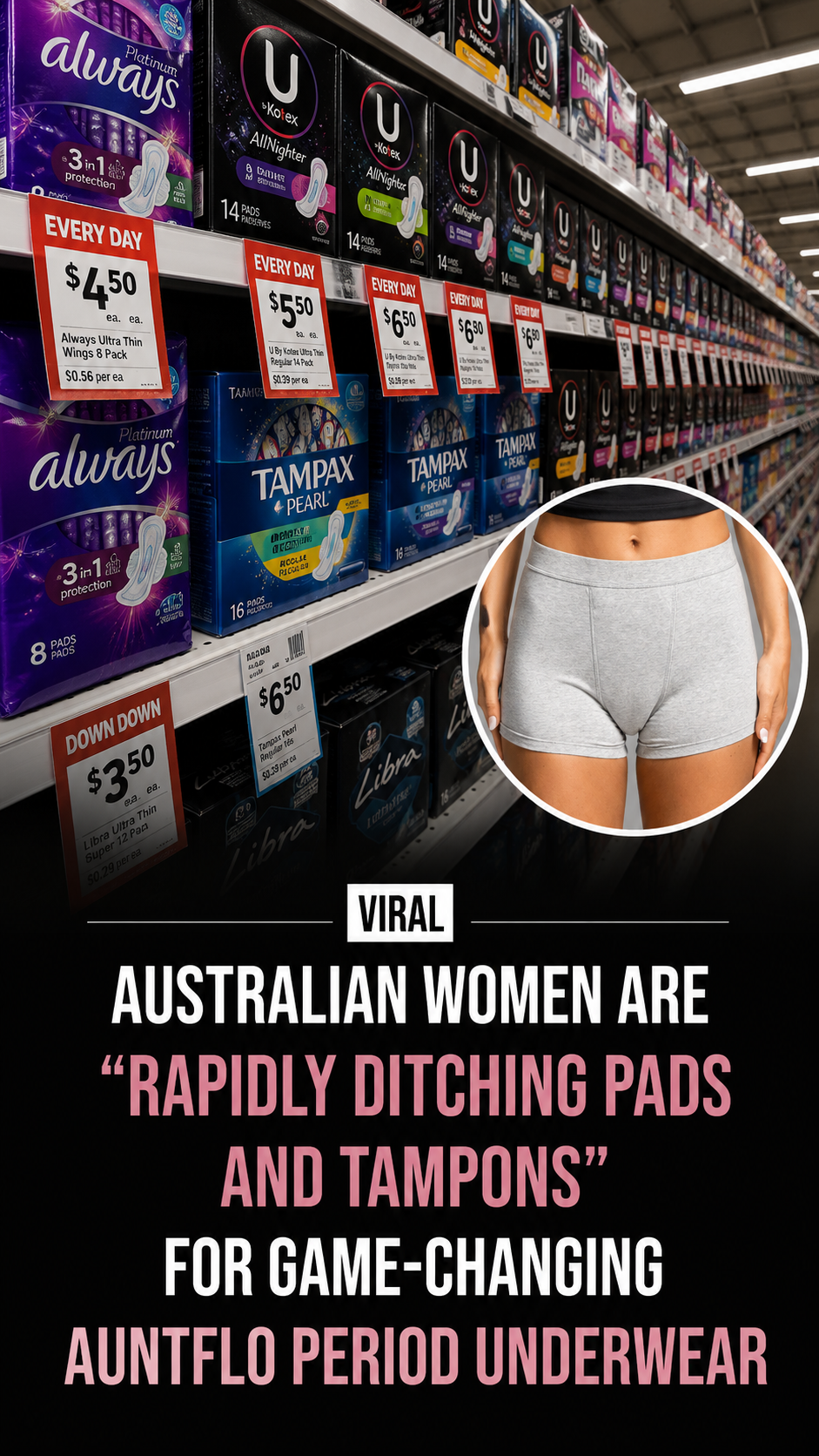 AuntFlo Facebook ad