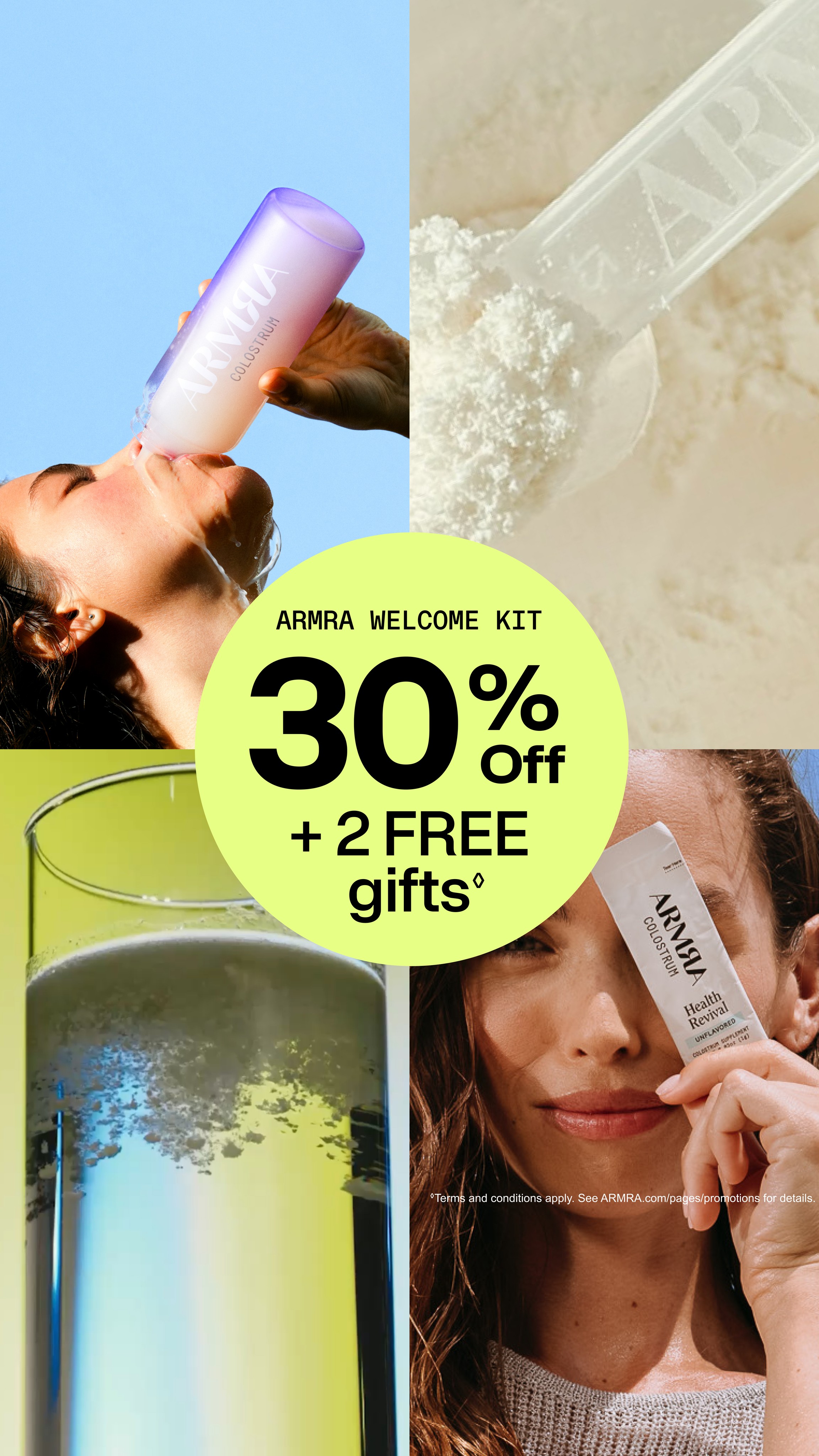 ARMRA Facebook ad