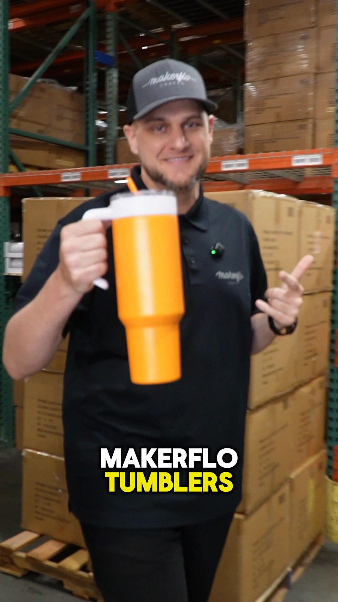 MakerFlo Facebook ad: Bulk Tumbler Blanks