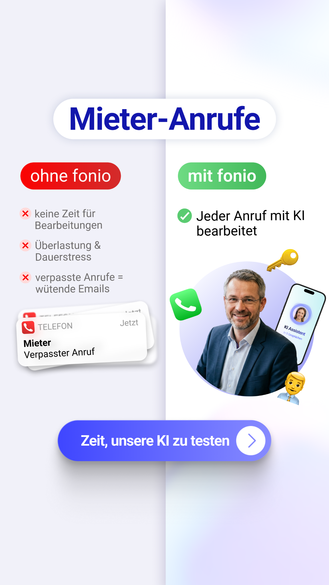 Fonio.ai Facebook ad