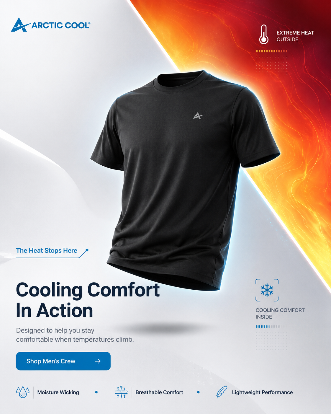 Arctic Cool Facebook ad