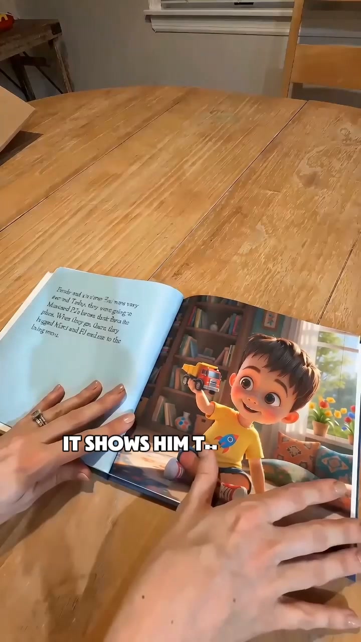Adorabook Facebook ad: A gift they'll read 200 times.