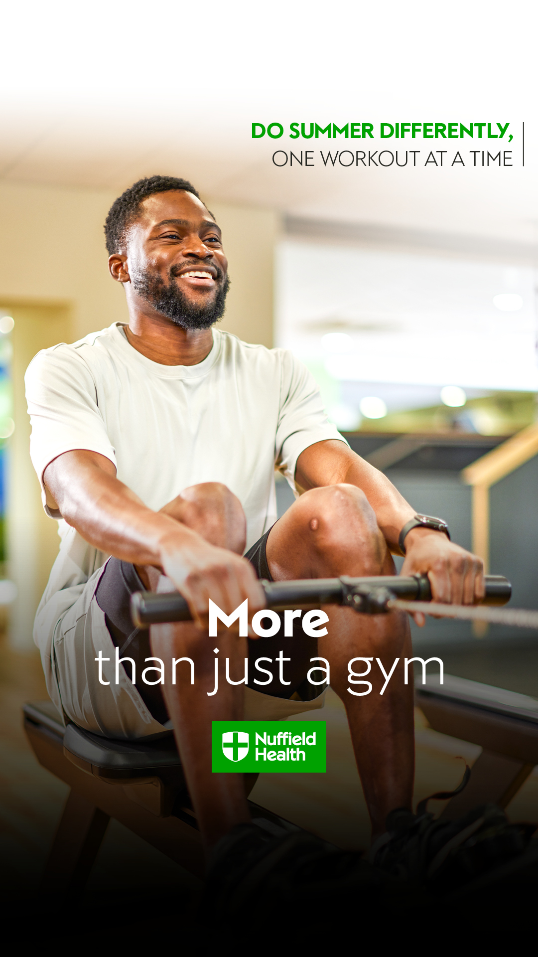 Nuffield Health Facebook ad