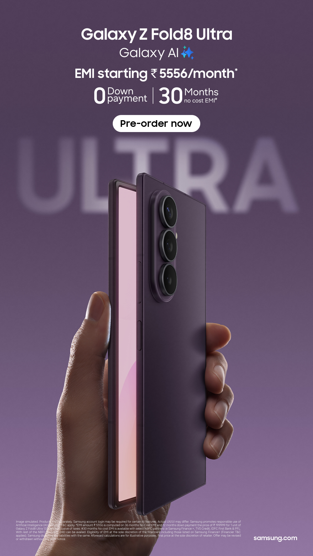 Samsung Facebook ad