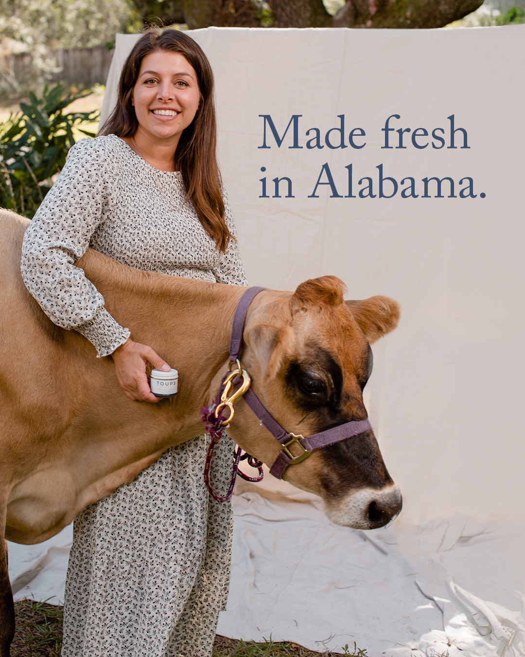 Toups and Co Organics Facebook ad