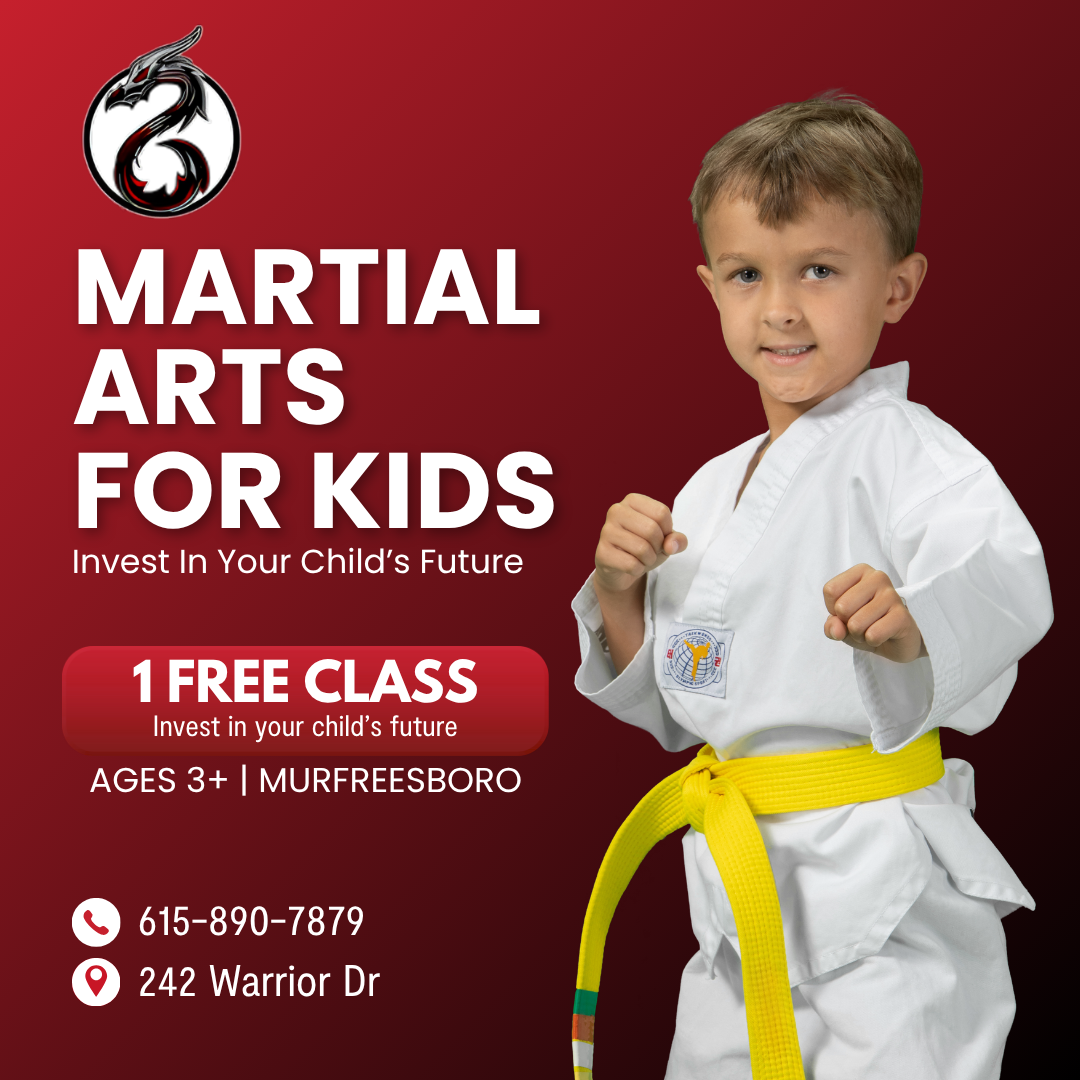 Black Dragon Martial Arts Facebook ad
