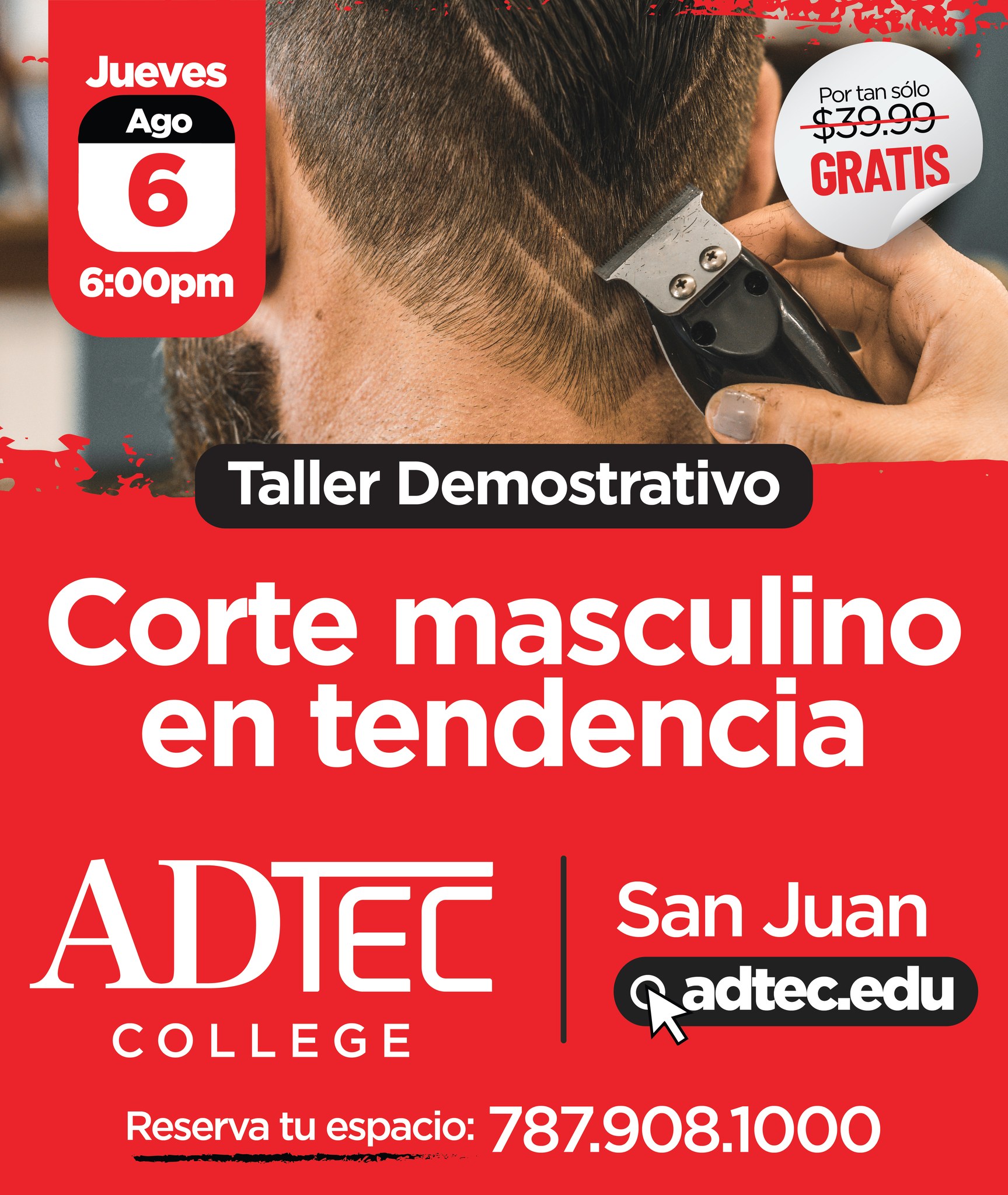Adtec College Facebook ad