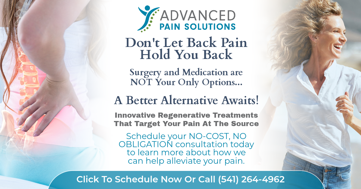 Advanced Pain Solutions Facebook ad