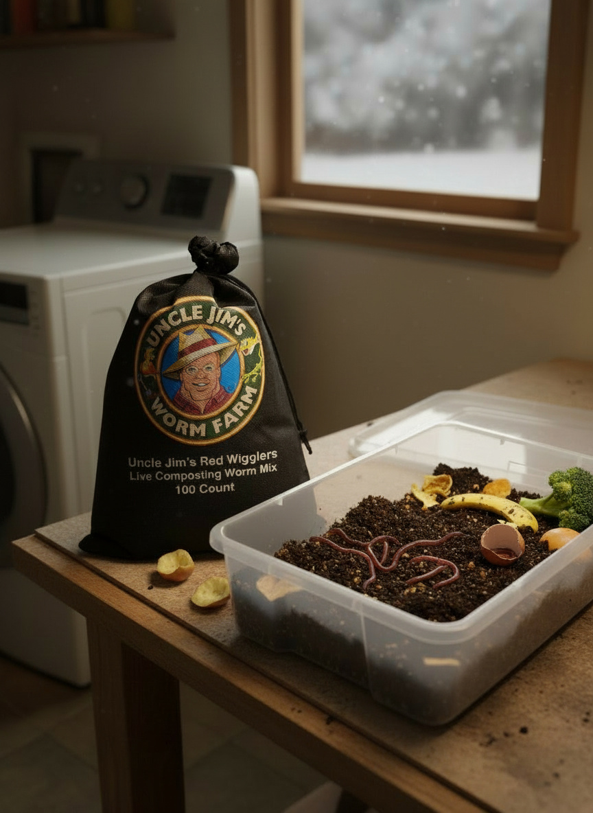 Uncle Jim's Worm Farm Facebook ad