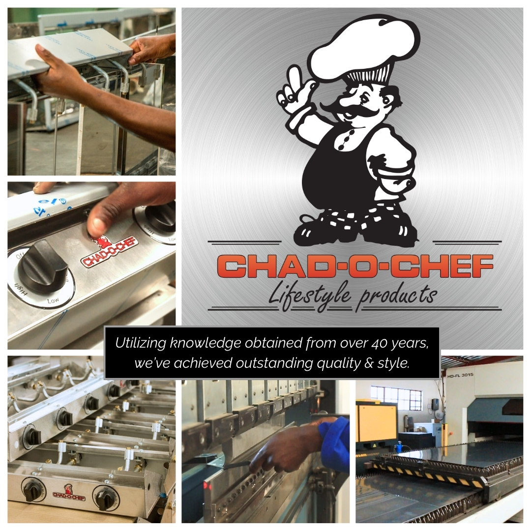 Chad-O-Chef Facebook ad: Upgrade to luxurious braais and fireplaces that transform…