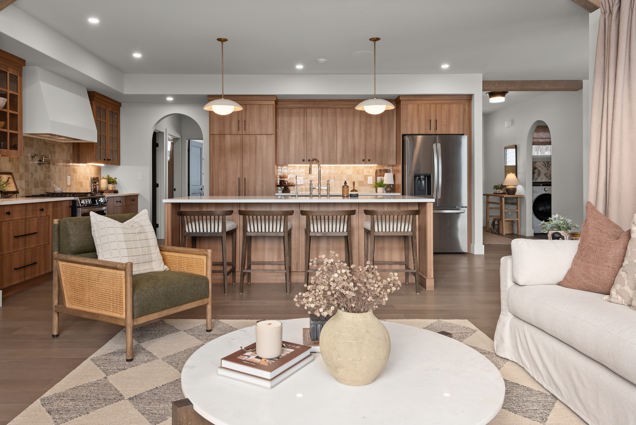 Staged For Upsell - Home Stagers & Redesigners Facebook ad: Designed and styled for the QEII Lottery Home…