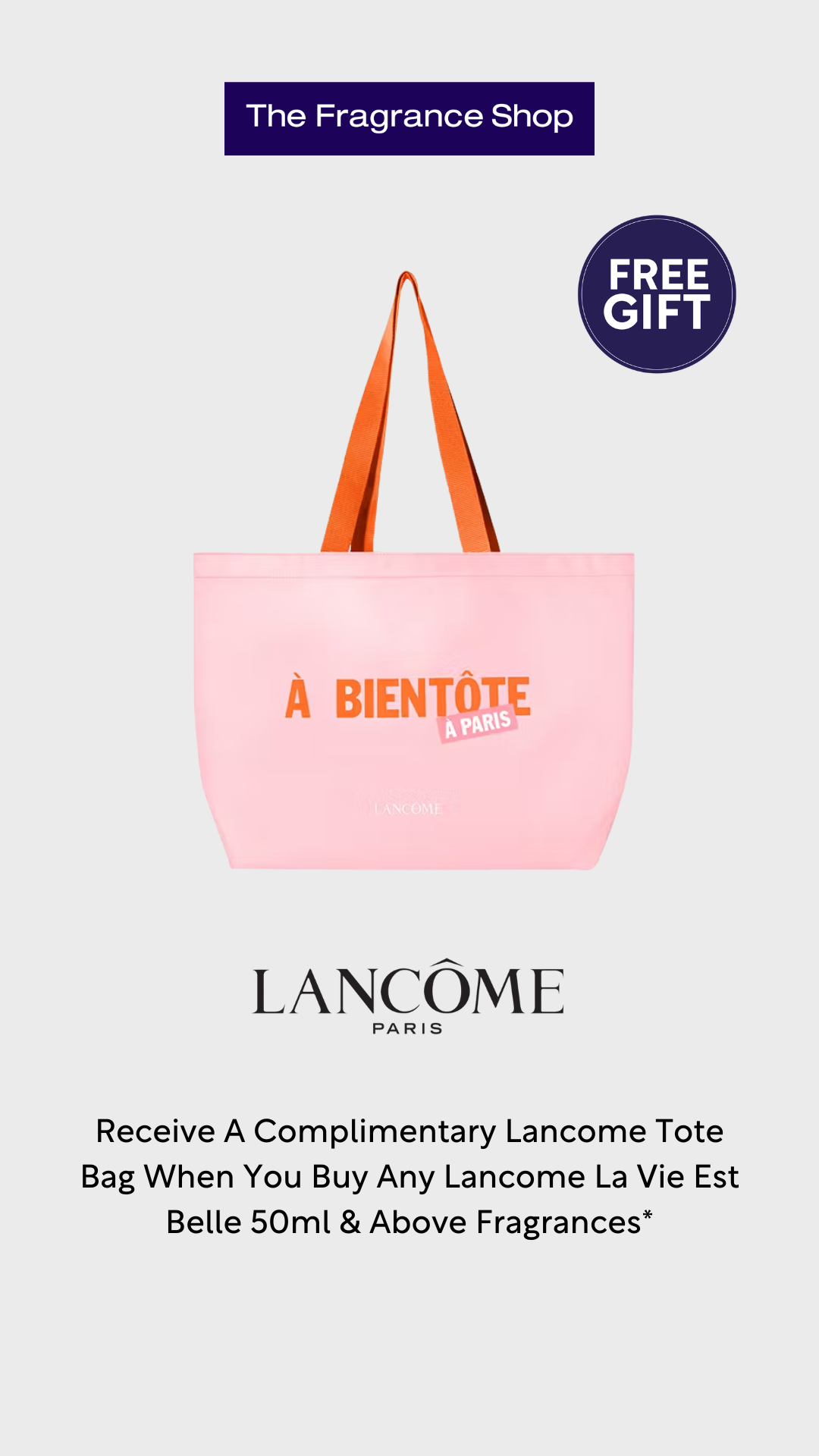 The Fragrance Shop Facebook ad