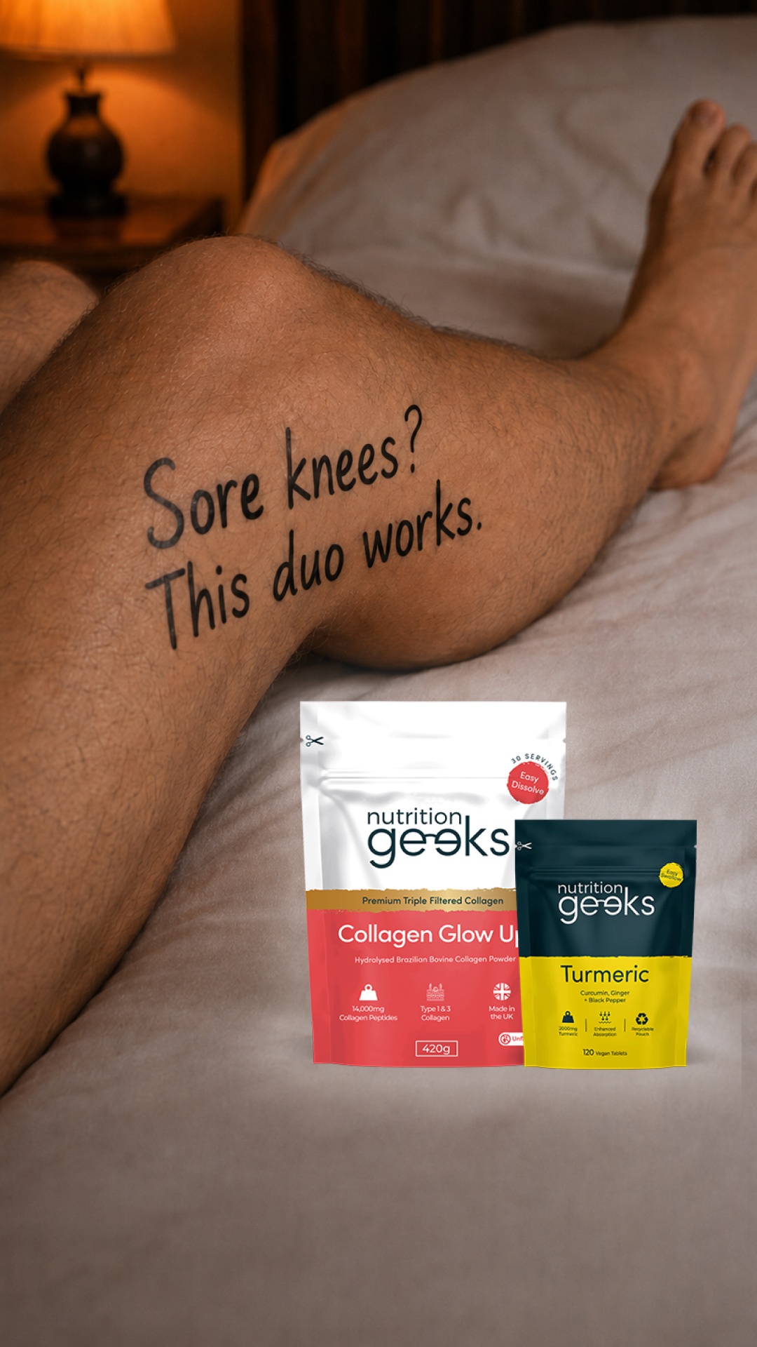 Nutrition Geeks Facebook ad