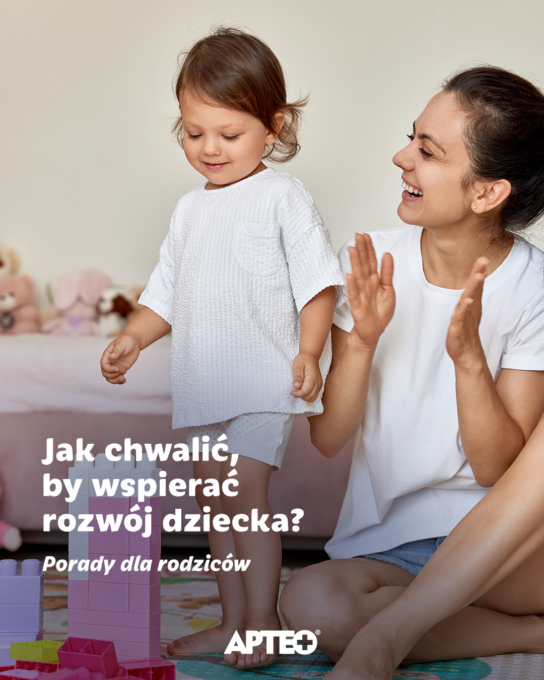 APTEO Woda morska Facebook ad: Słowa pochwały mają wpływ na to, jak dziecko…