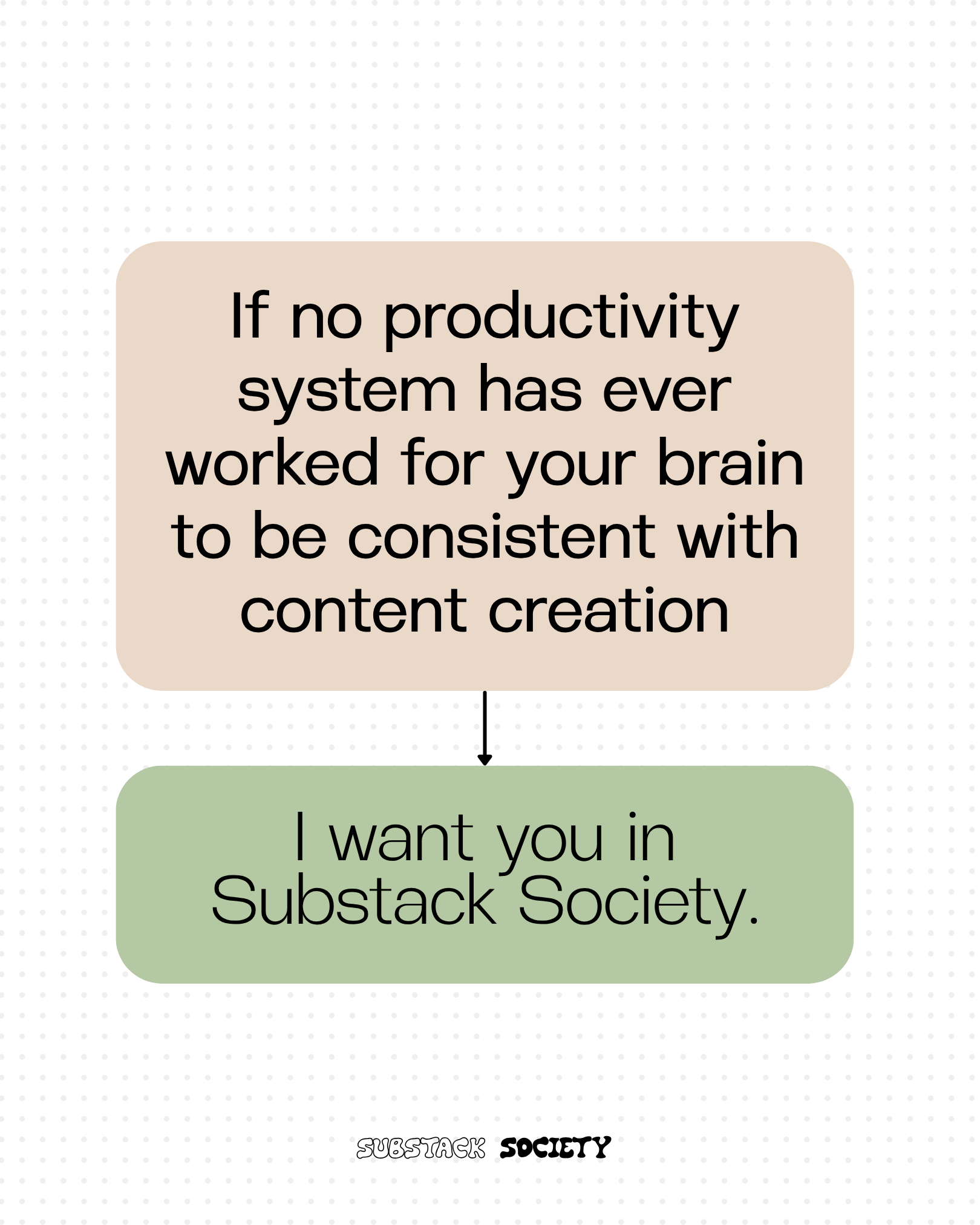 Adriana-Morena Personal Brand Designerin Facebook ad: Join the system that makes your content last