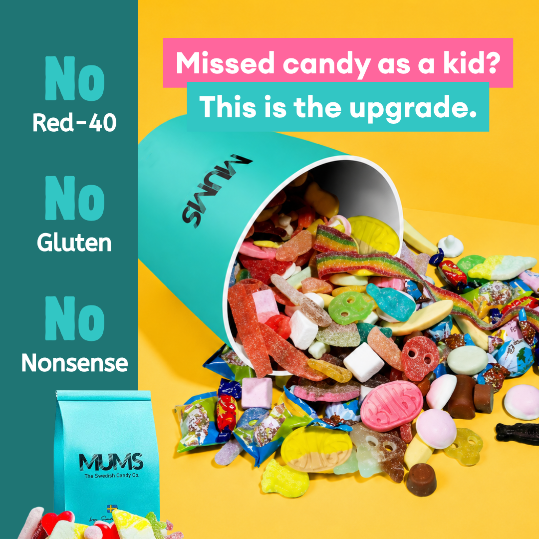 Mums - The Swedish Candy Co. Facebook ad