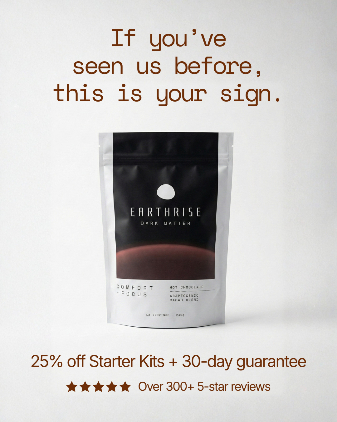 Earthrise Facebook ad