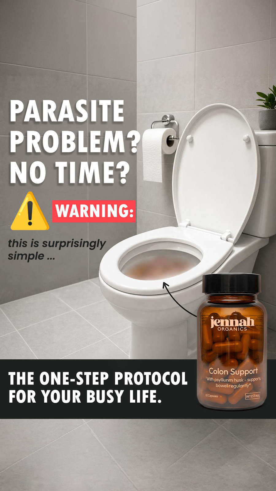 Jennah Organics Facebook ad