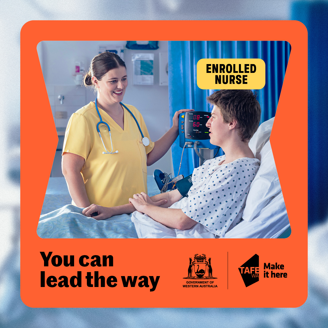 Department of Training and Workforce Development WA Facebook ad: You can lead the way in your community.