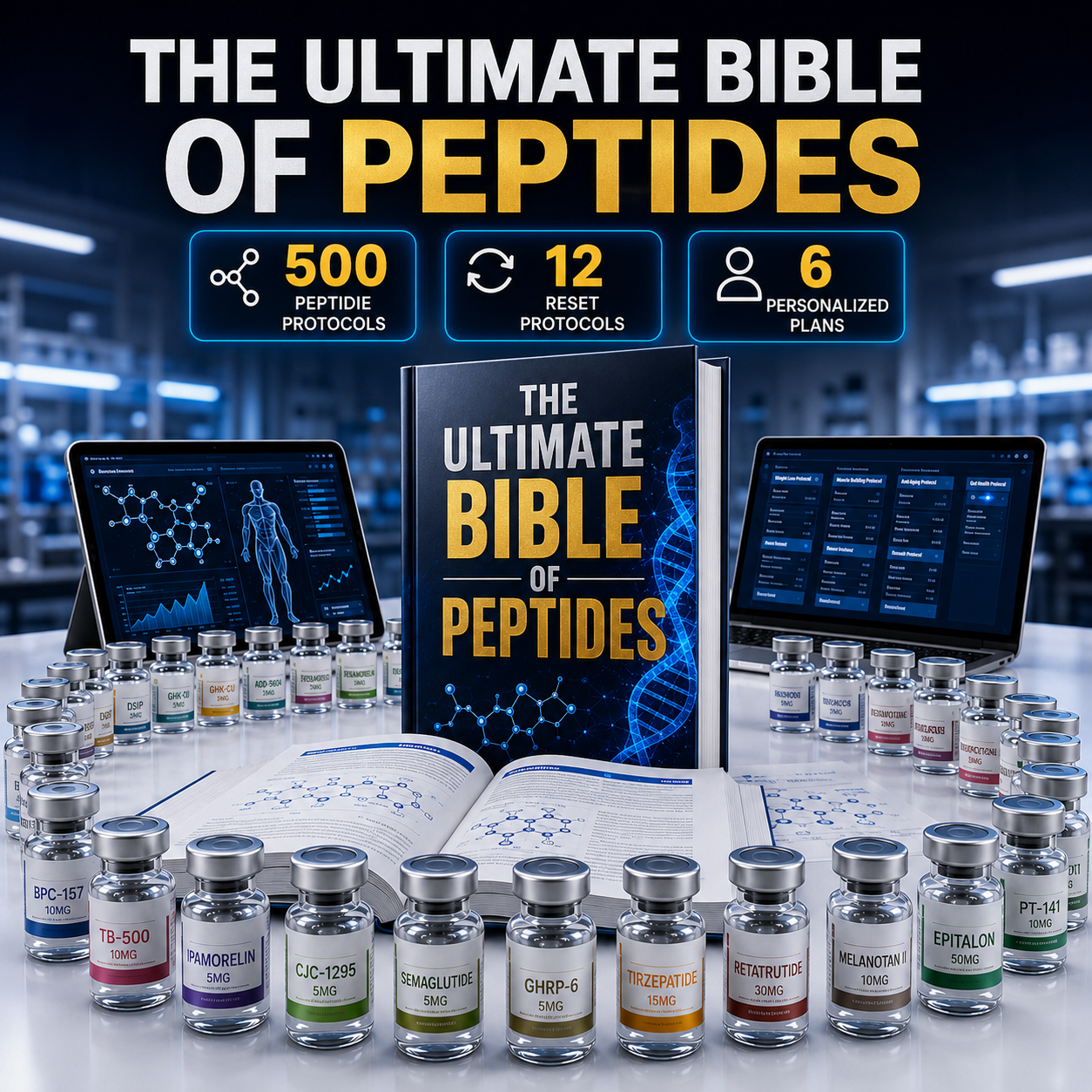 Dr Alexander Facebook ad: Everything about Peptides in One System