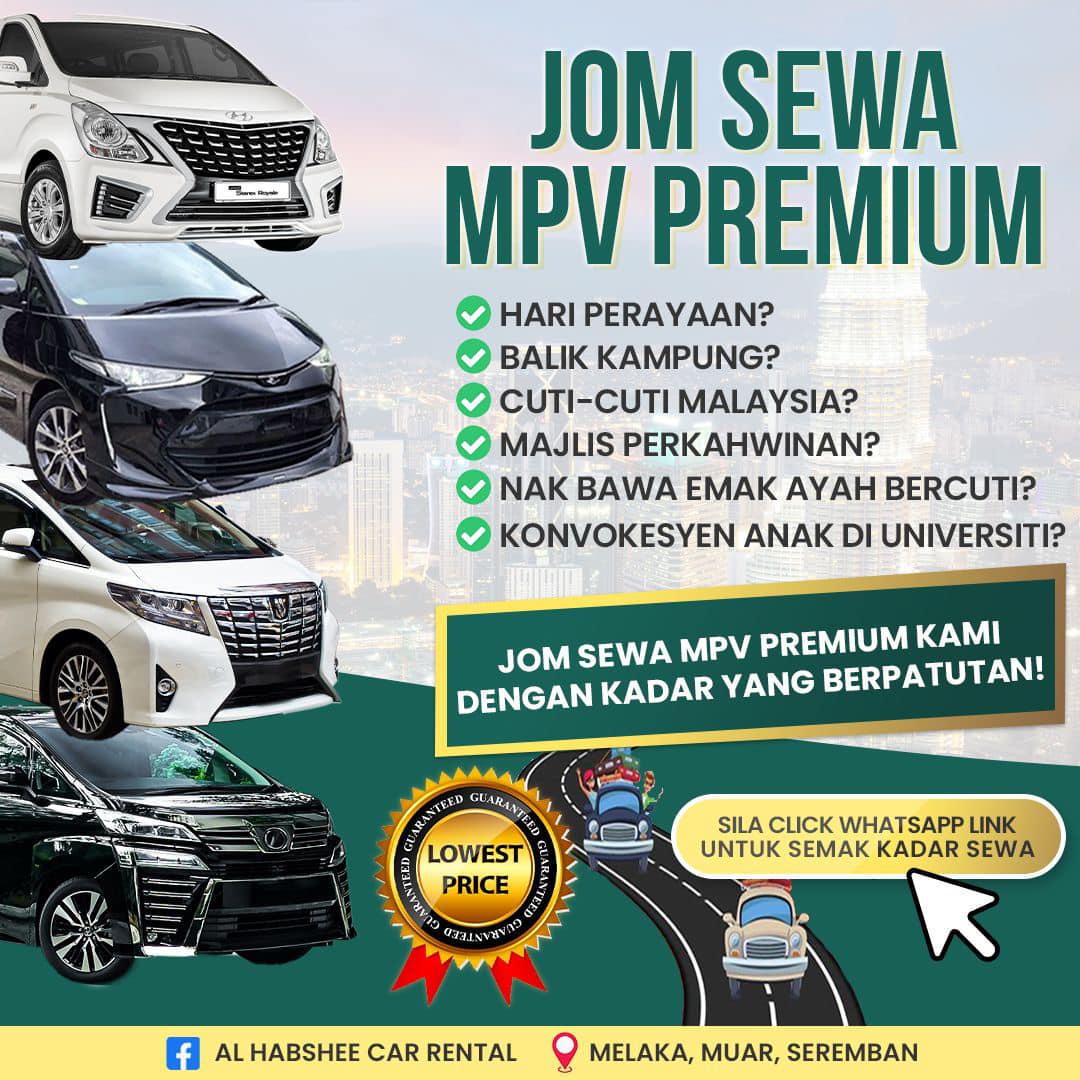 Al Habshee Car Rental Facebook ad
