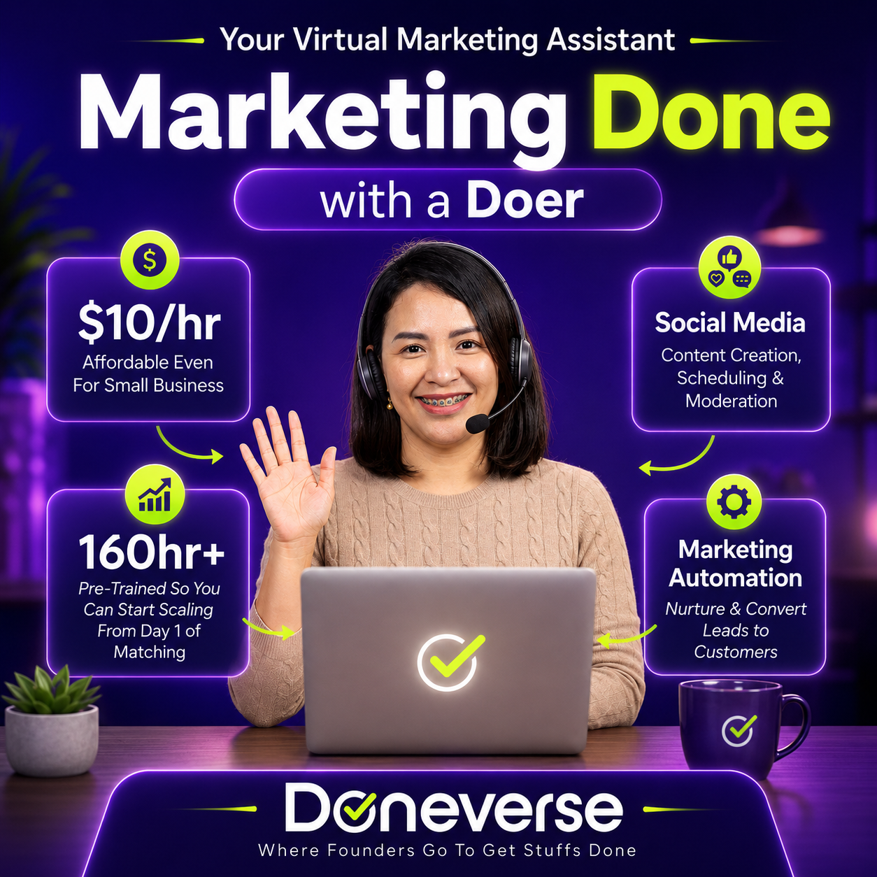 The Doers Way Facebook ad