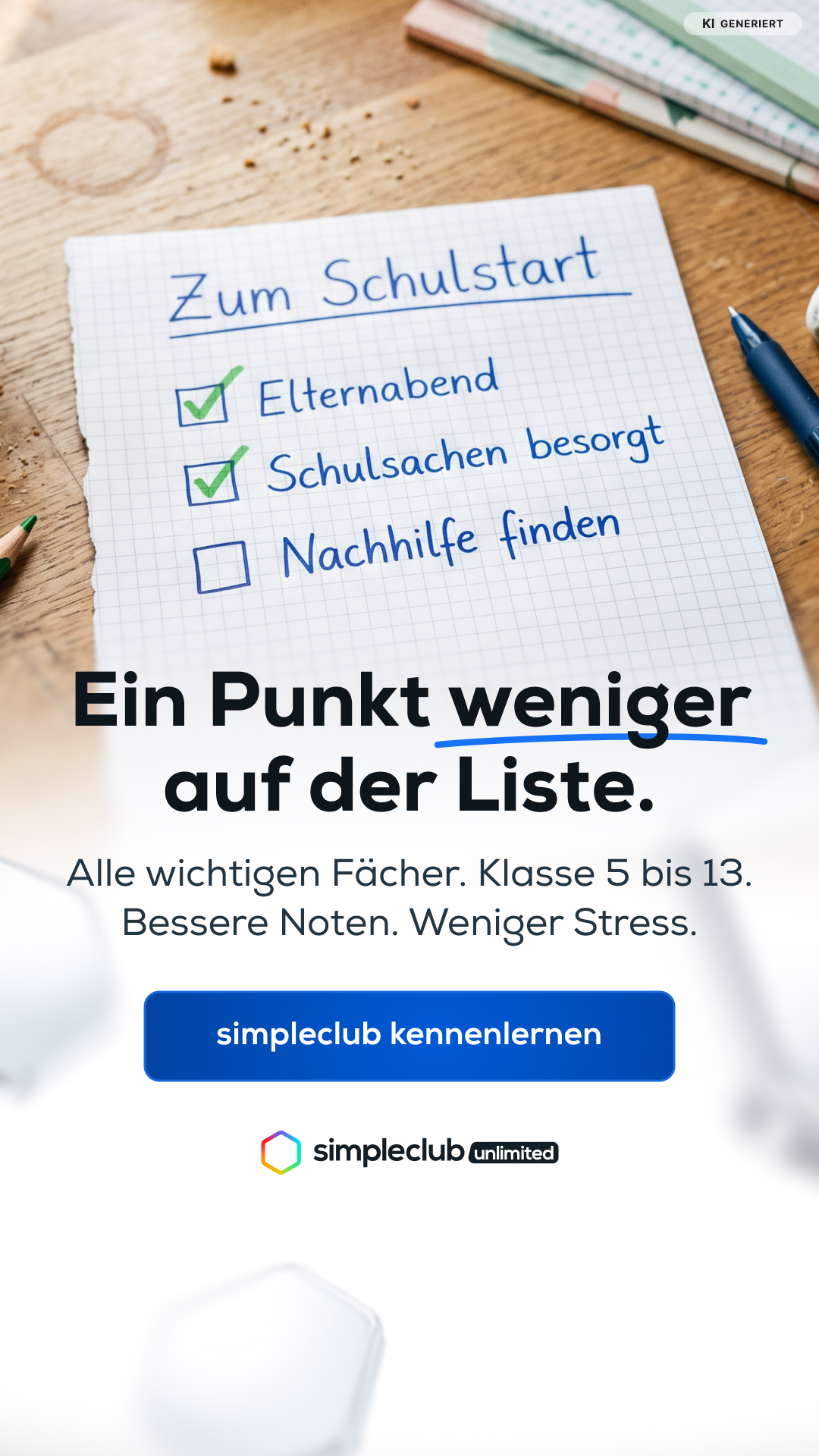 simpleclub Facebook ad