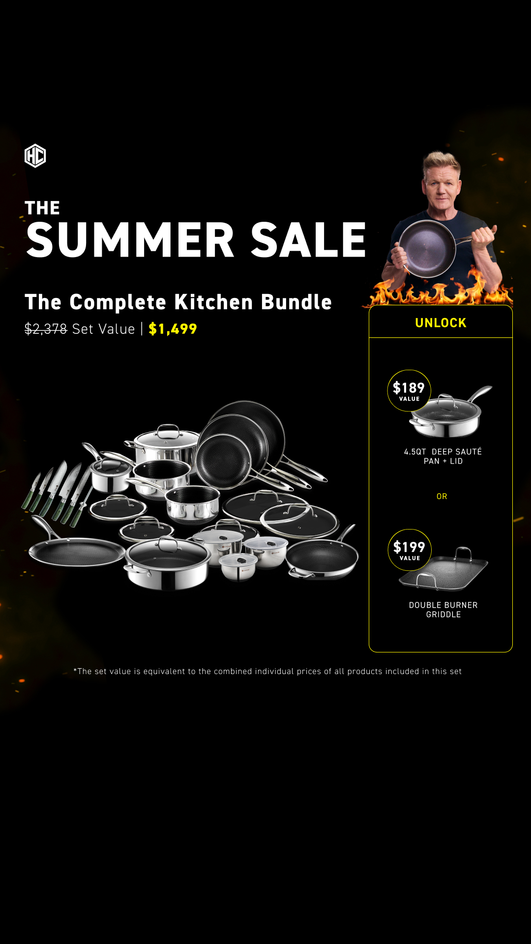 Gordon Ramsay Facebook ad