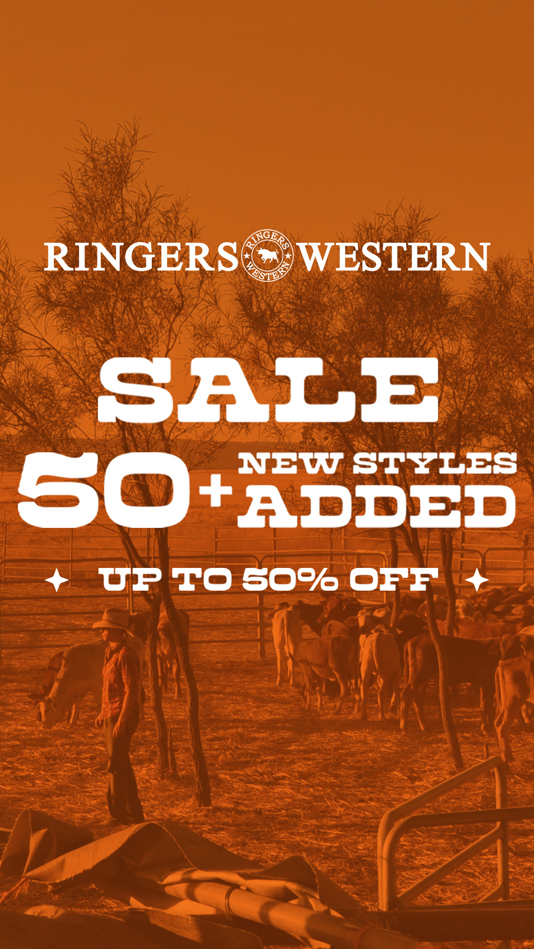 Ringers Western Facebook ad
