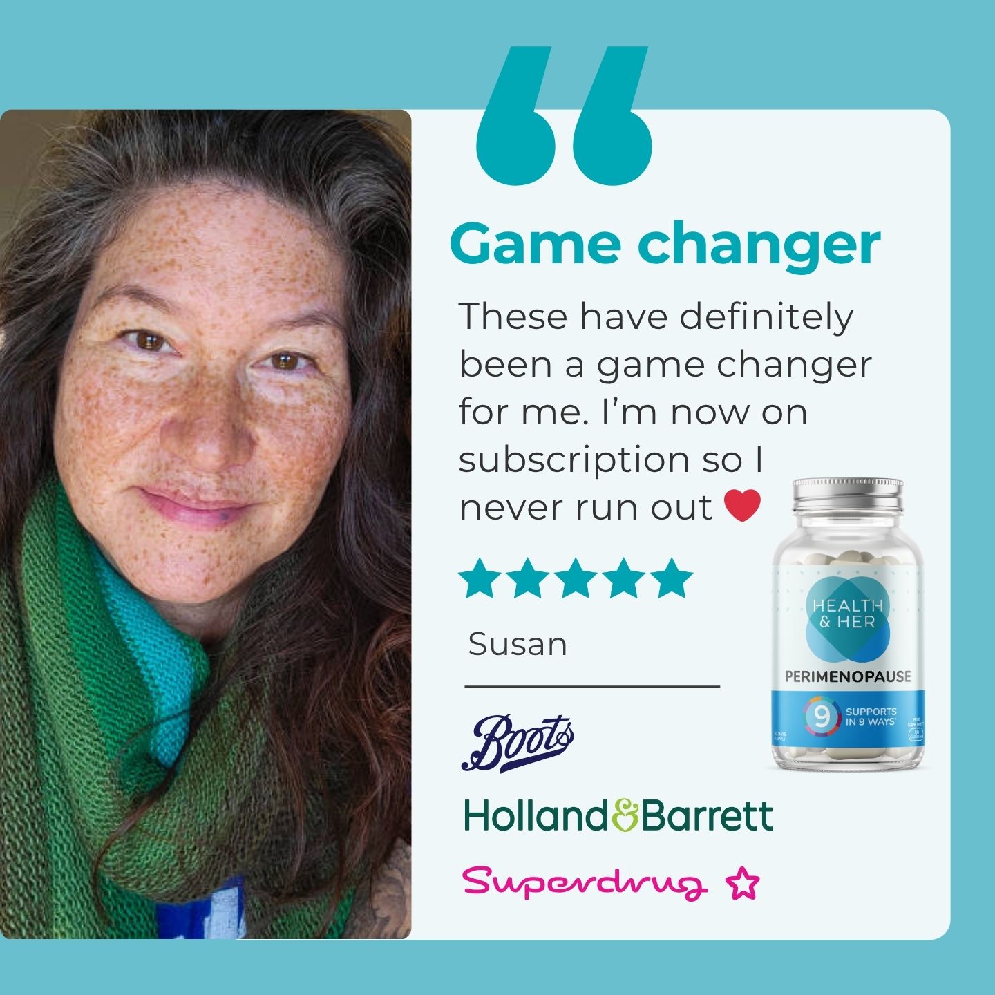 Health & Her Facebook ad