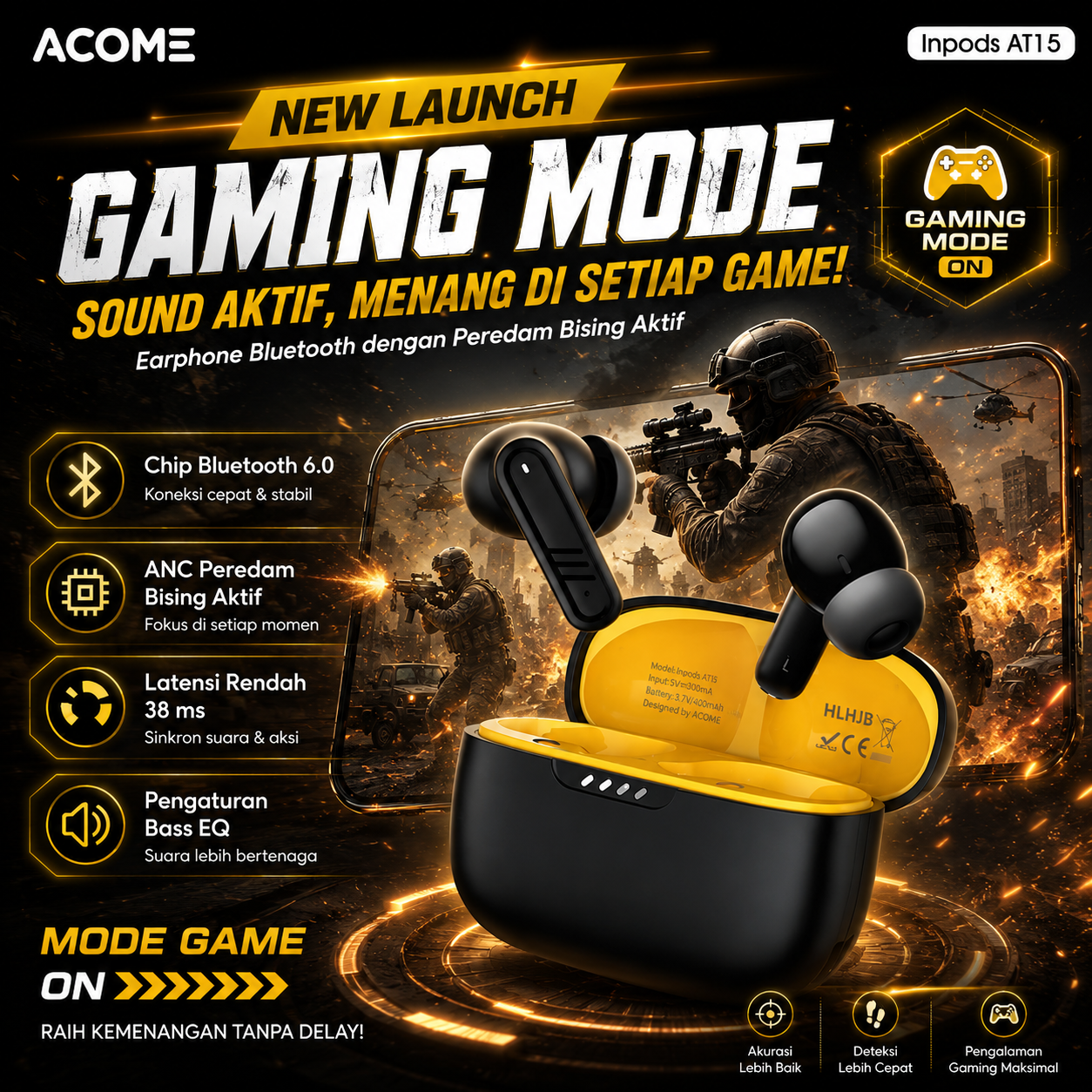 Acome Facebook ad: Beli Acome Official Shop di Shopee Sekarang!