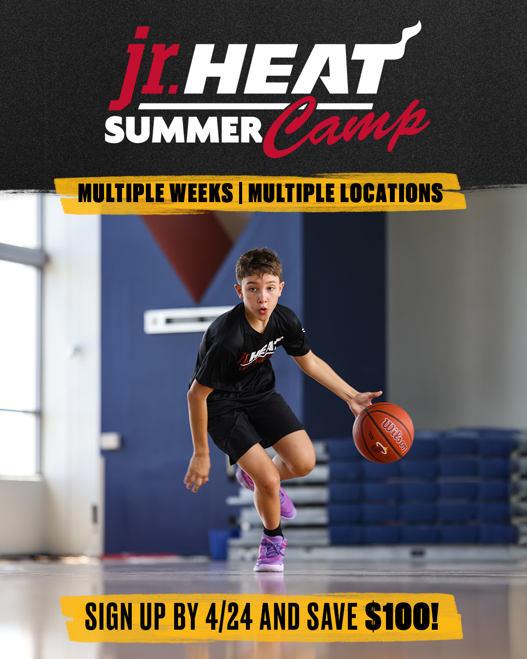 Miami Heat Facebook ad from Apr 3, 2026