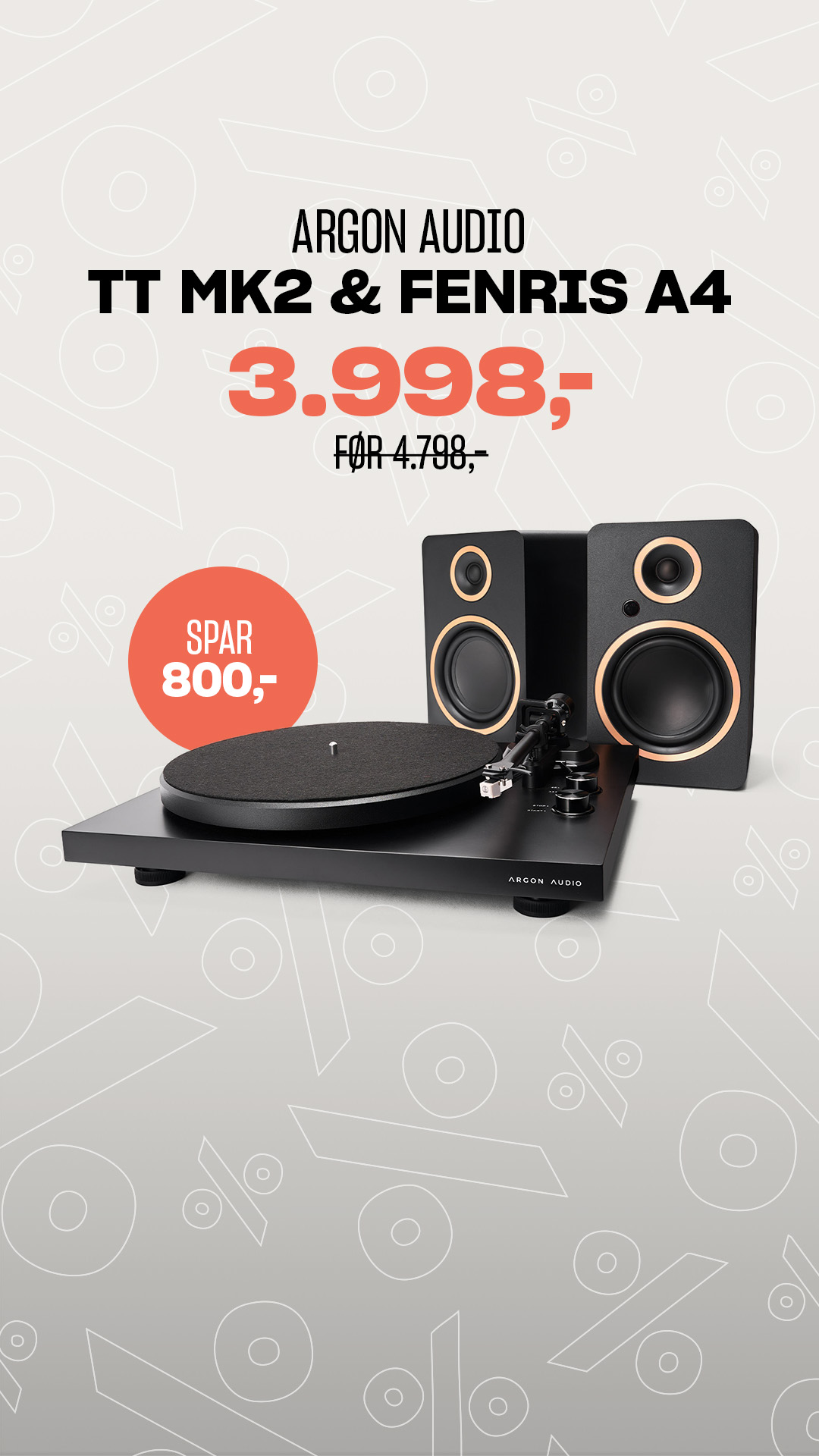 HiFi Klubben Facebook ad