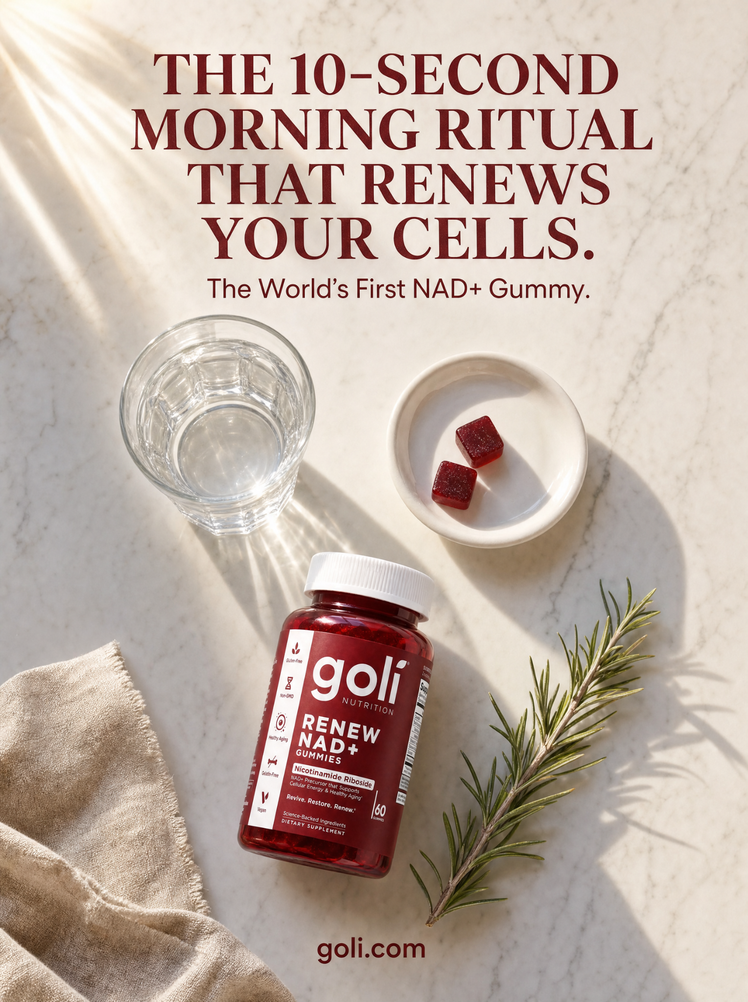 Goli Facebook ad: Up to 60% OFF. Breakthrough in healthy aging