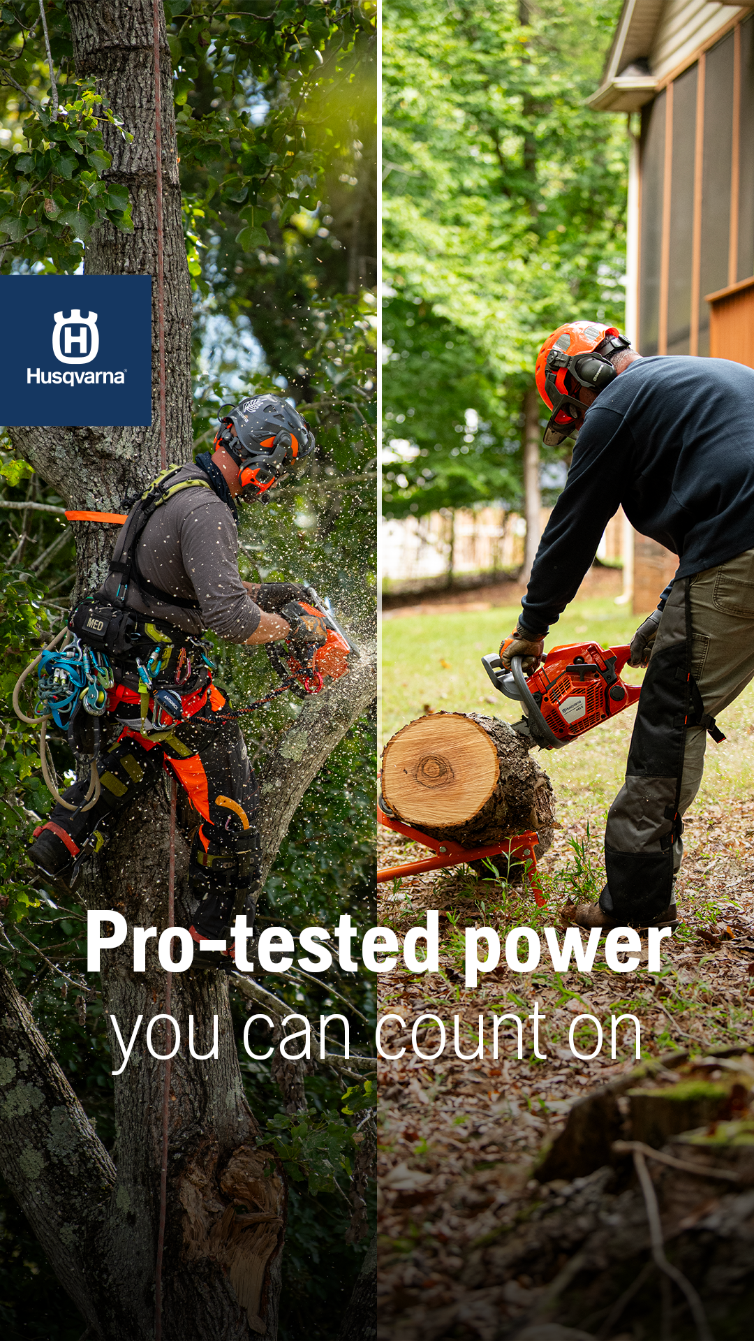 Husqvarna Facebook ad