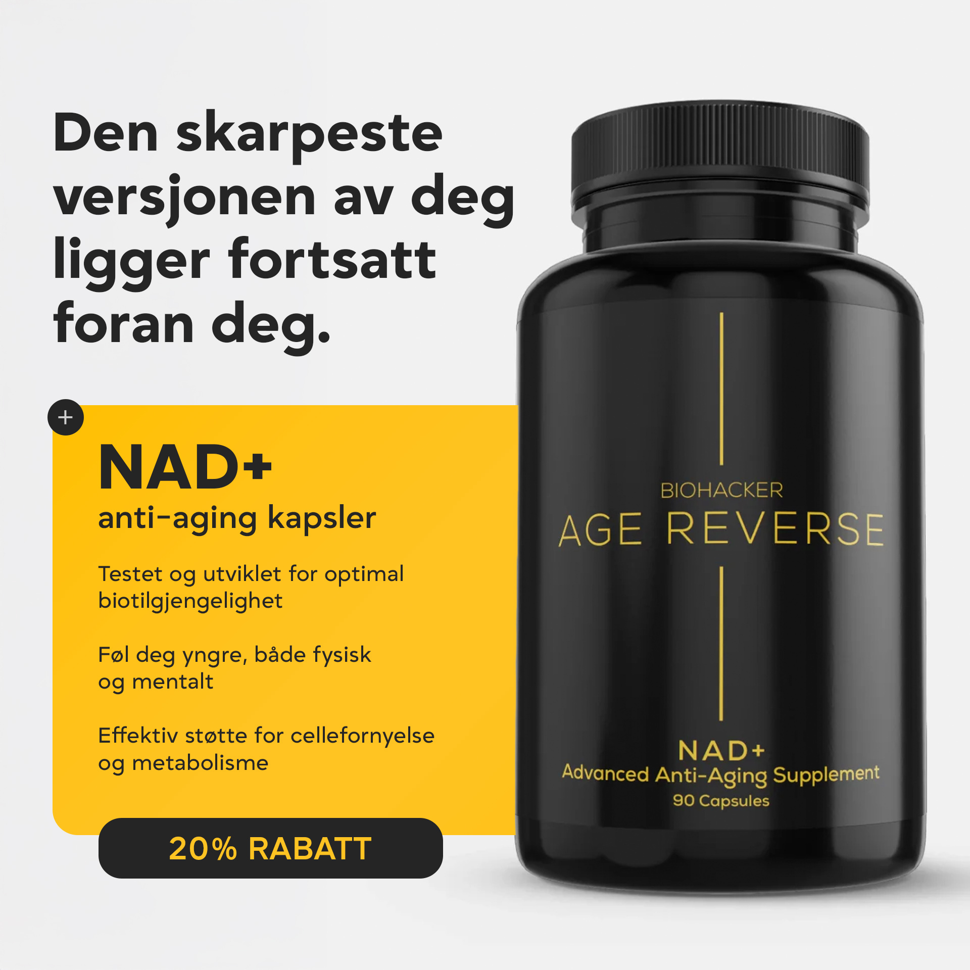 Biohack Facebook ad