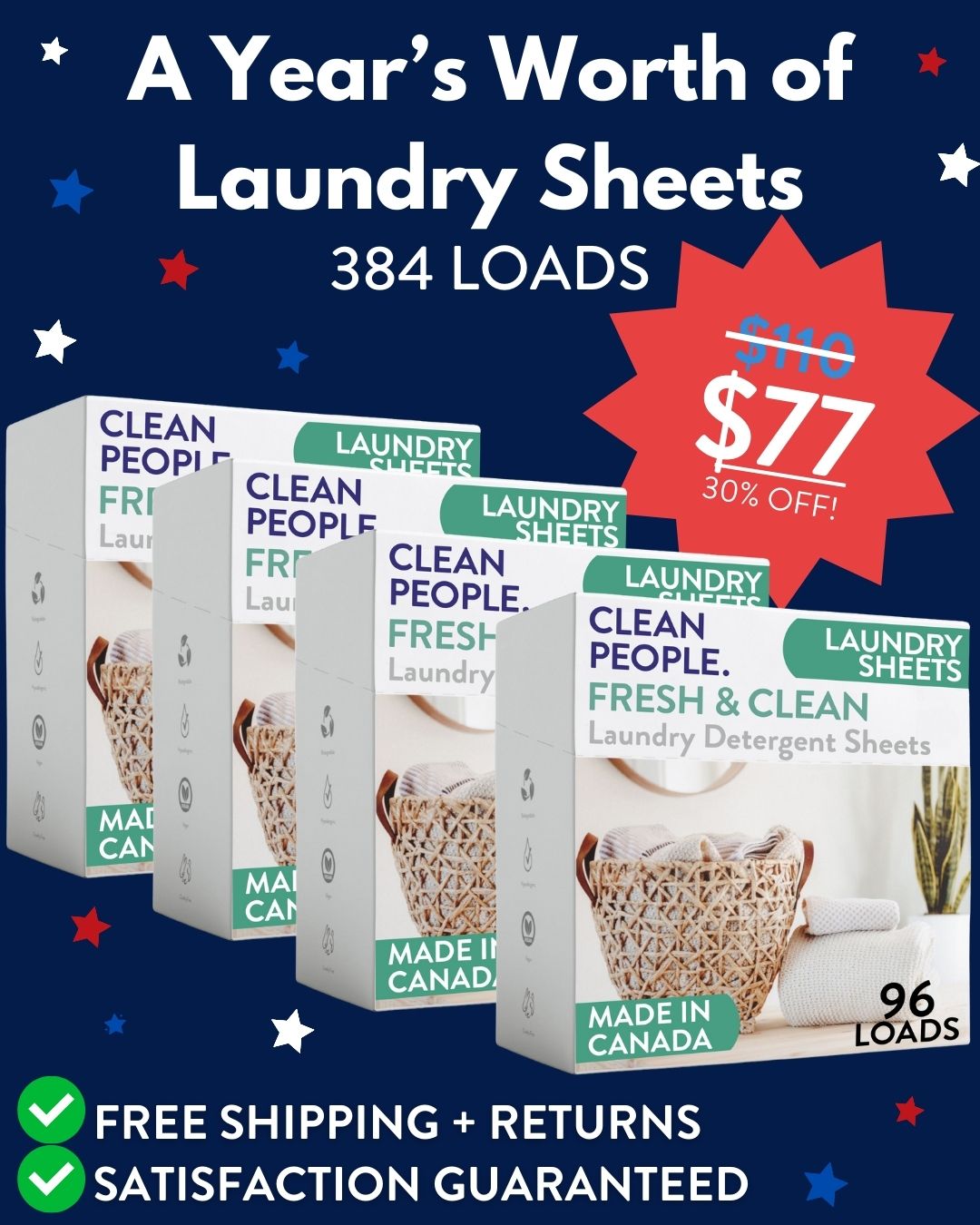 Clean People. Facebook ad