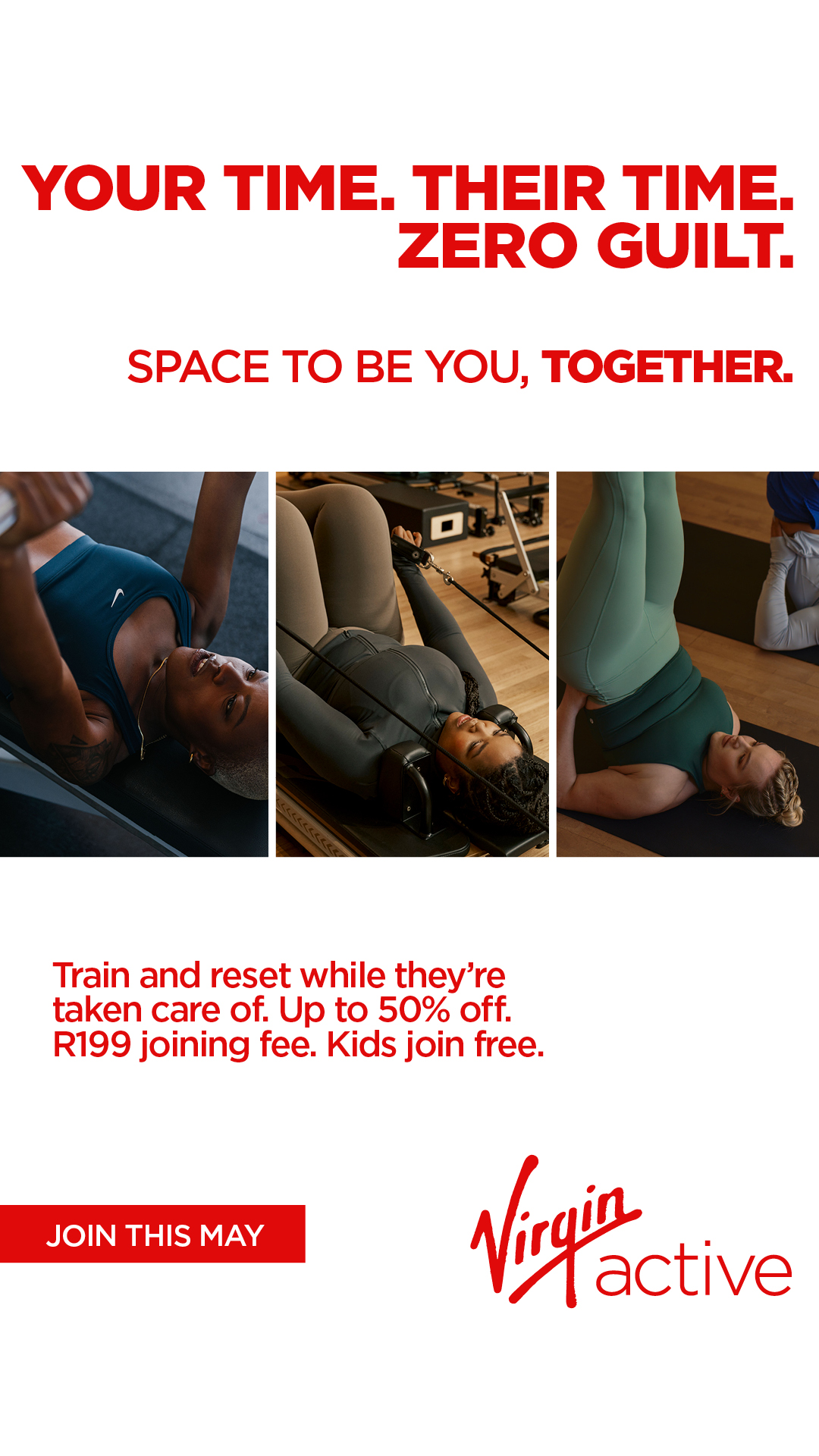 Virgin Active SA Facebook ad from May 11, 2026