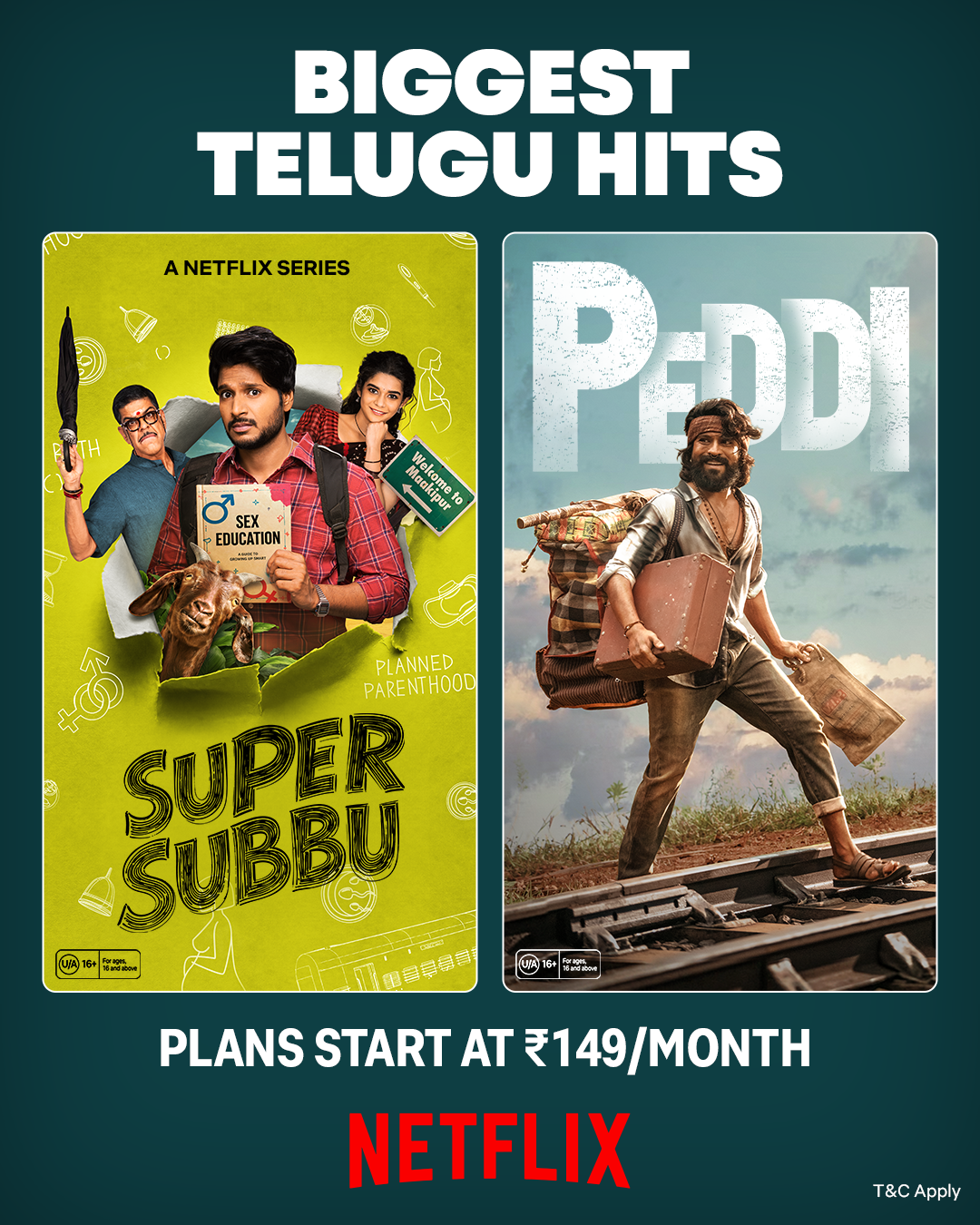 Netflix Facebook ad