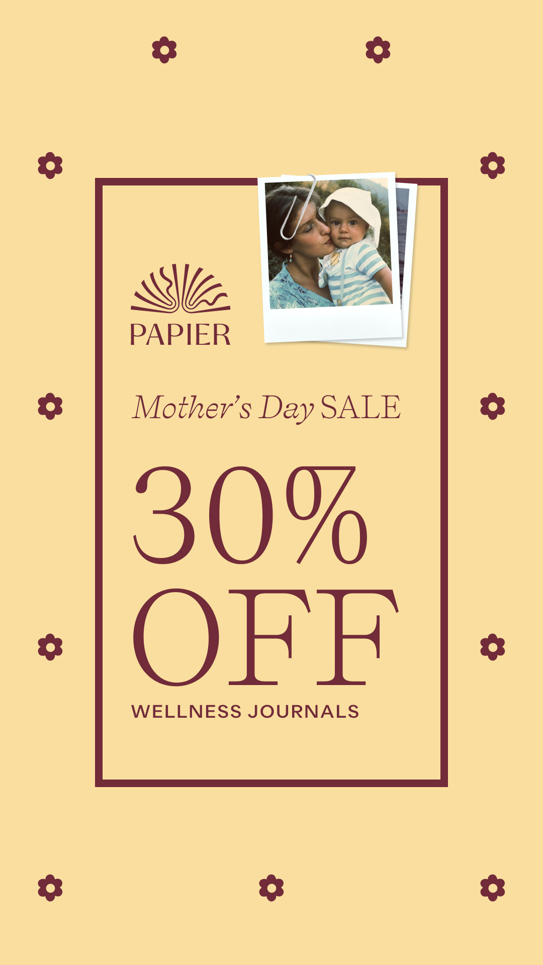 Papier Facebook ad
