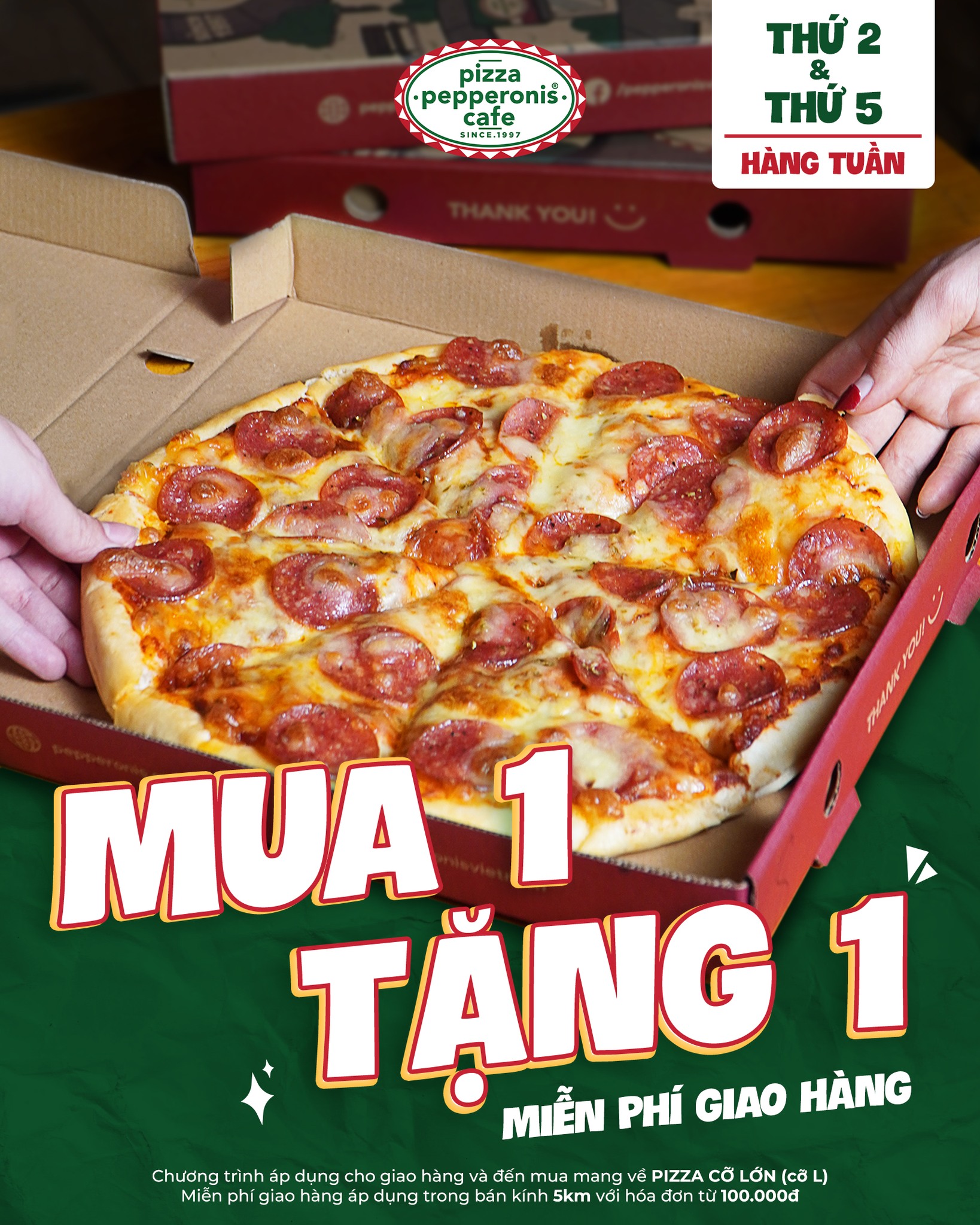 Pepperonis Facebook ad