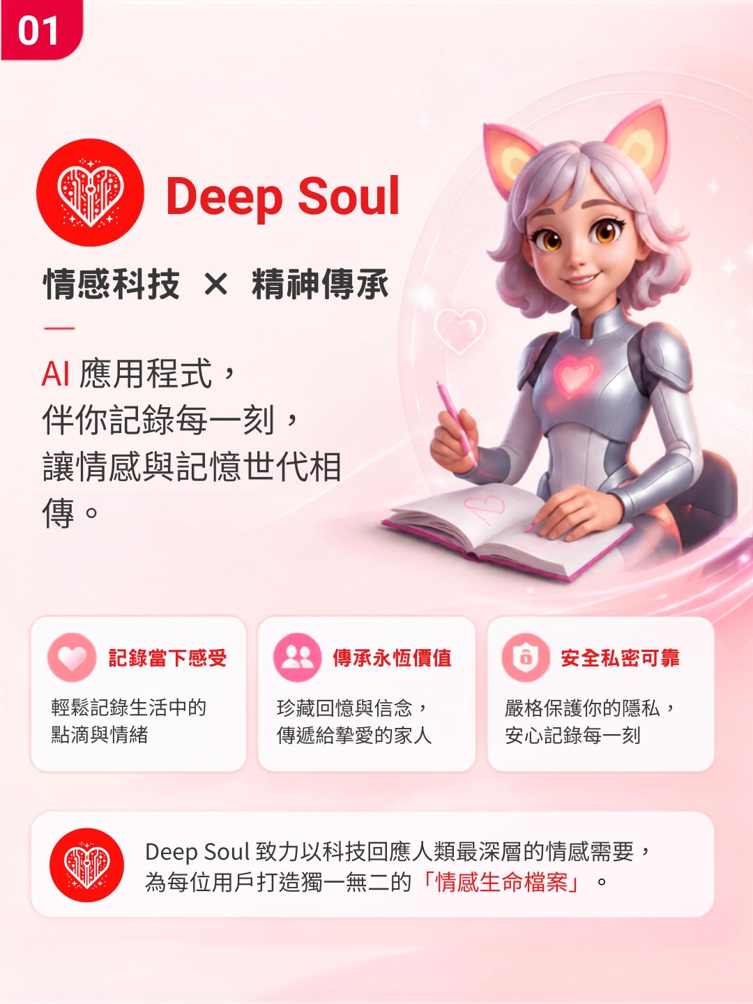 DEEP SOUL 深靈 Facebook ad: 記錄此刻,傳承永恆