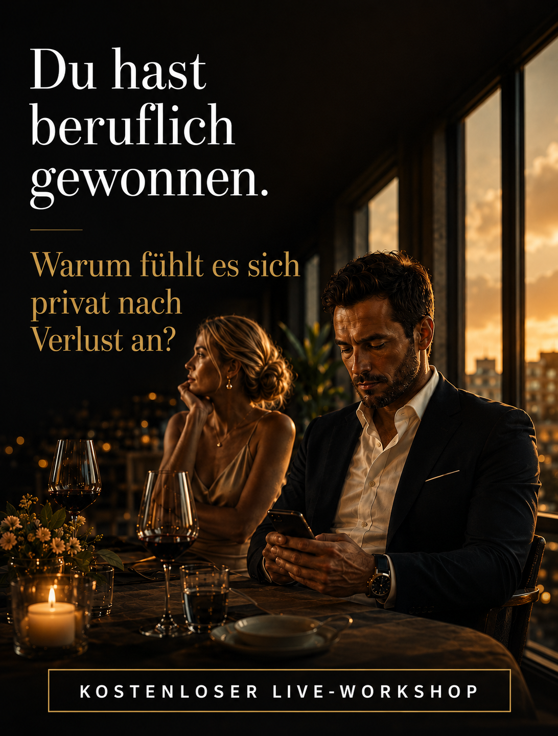 Moksha Movement - Männerakademie Facebook ad