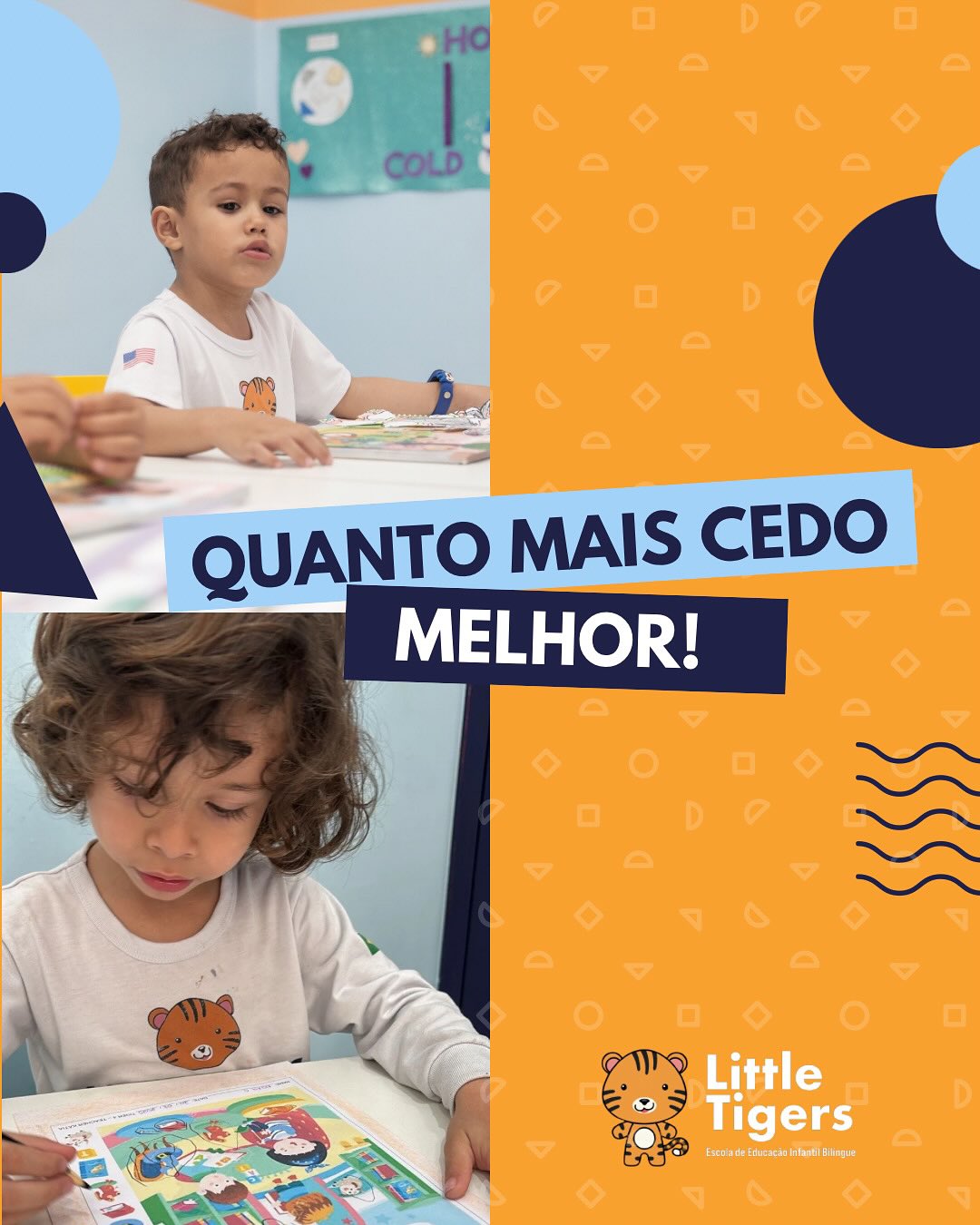 Littletigersrioclaro Facebook ad: Você sabia que quanto mais cedo seu filho…